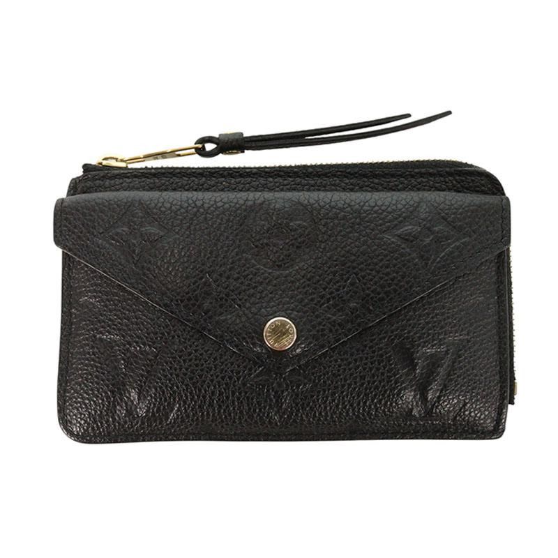 Louis Vuitton Louis Vuitton Slim card holder Black x Gold Size ONE SIZE - 1 Thumbnail