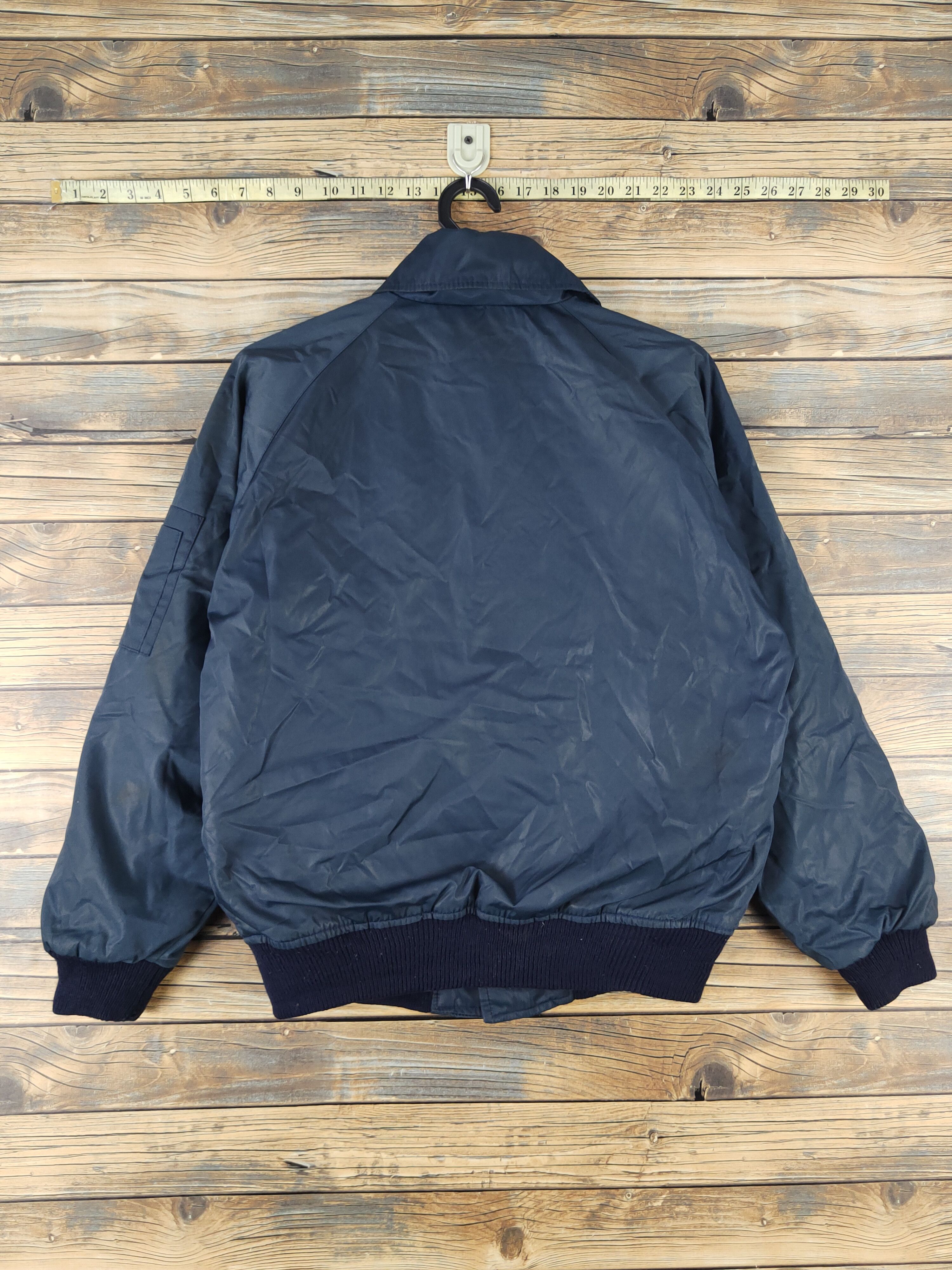 Japanese Brand DL 1990s Vintage OHC MA‑1 Bomber flight Jacket #1385 Size US M / EU 48-50 / 2 - 9 Thumbnail
