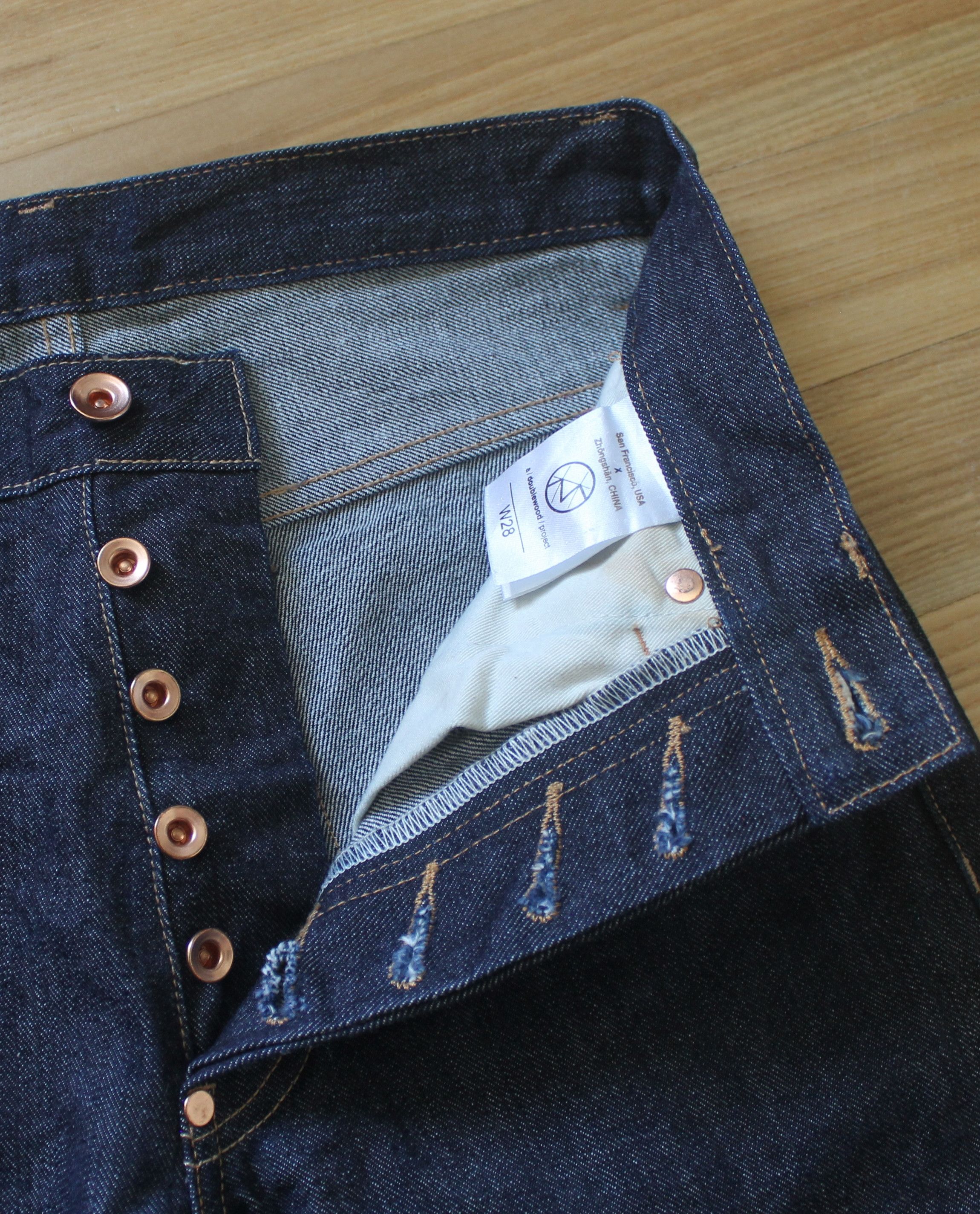 Doublewood A Doublewood Project Comfort Selvage Denim Jeans 13.75 oz Size US 28 / EU 44 - 9 Thumbnail