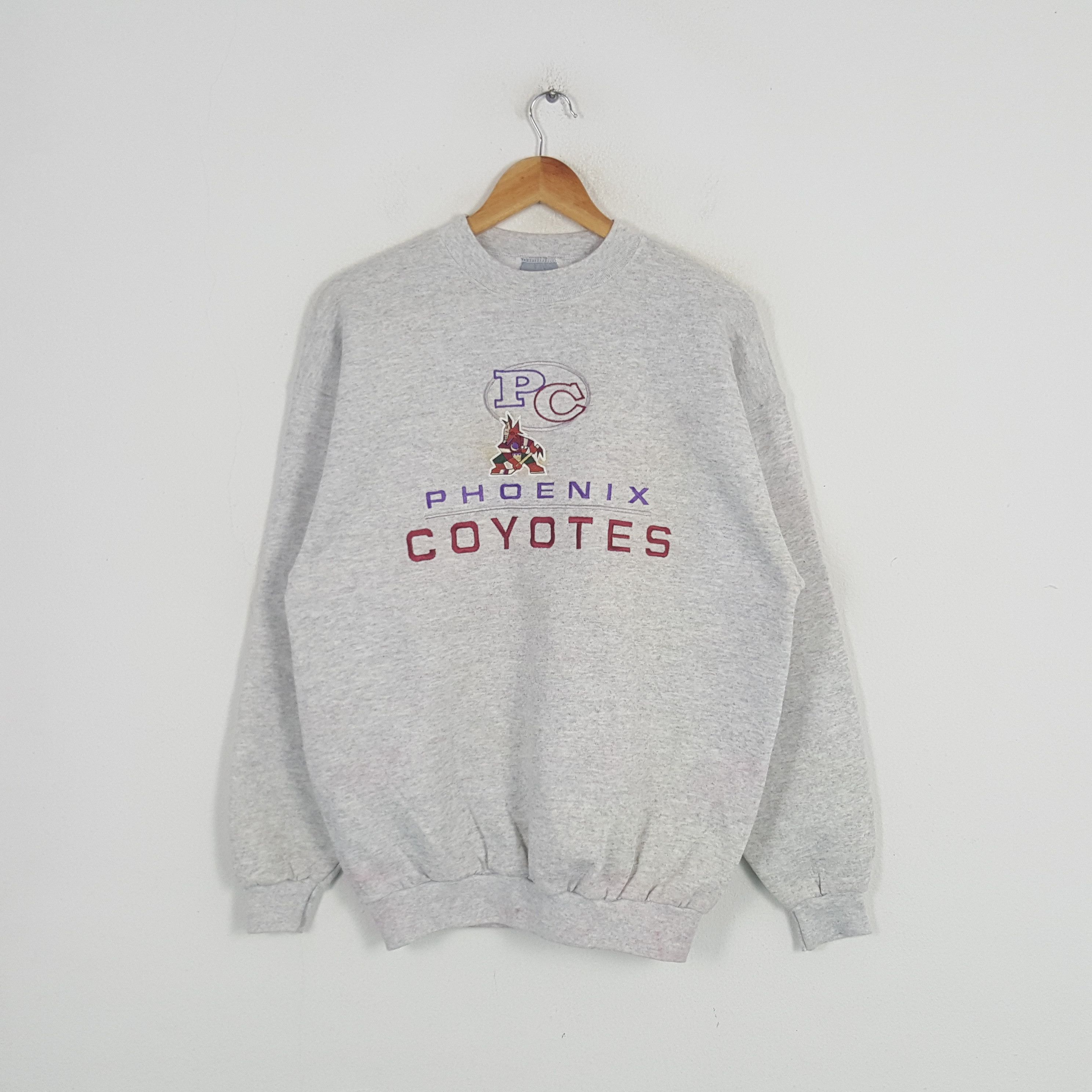 NHL × Vintage Vintage Phoenix Coyotes American Hockey NHL Sweatshirts Size US L / EU 52-54 / 3 - 1 Thumbnail