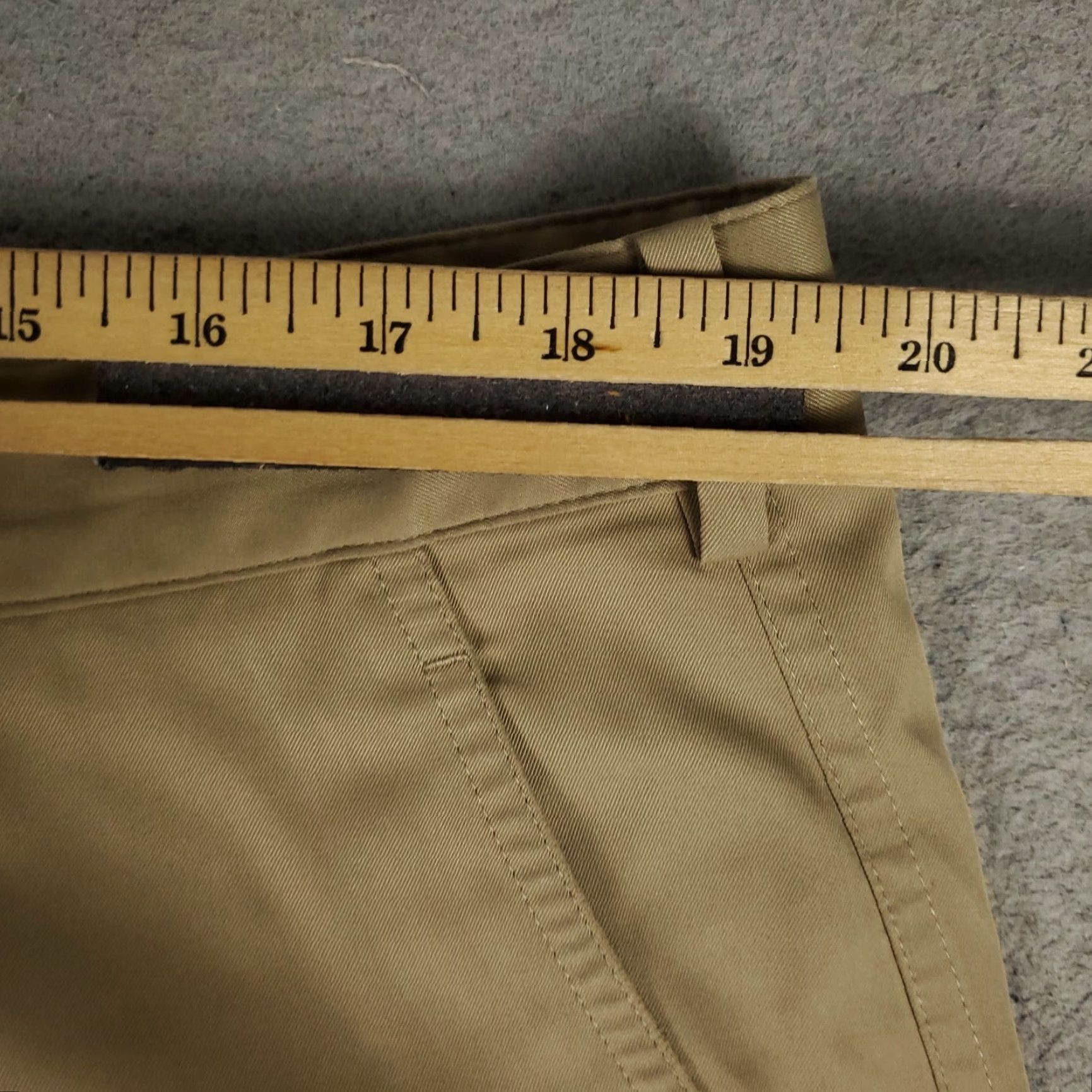Nike Nike Pants Mens 38x31 Beige Swoosh Dri Fit Golf Flat Front Chino Trousers Size US 38 / EU 54 - 7 Thumbnail