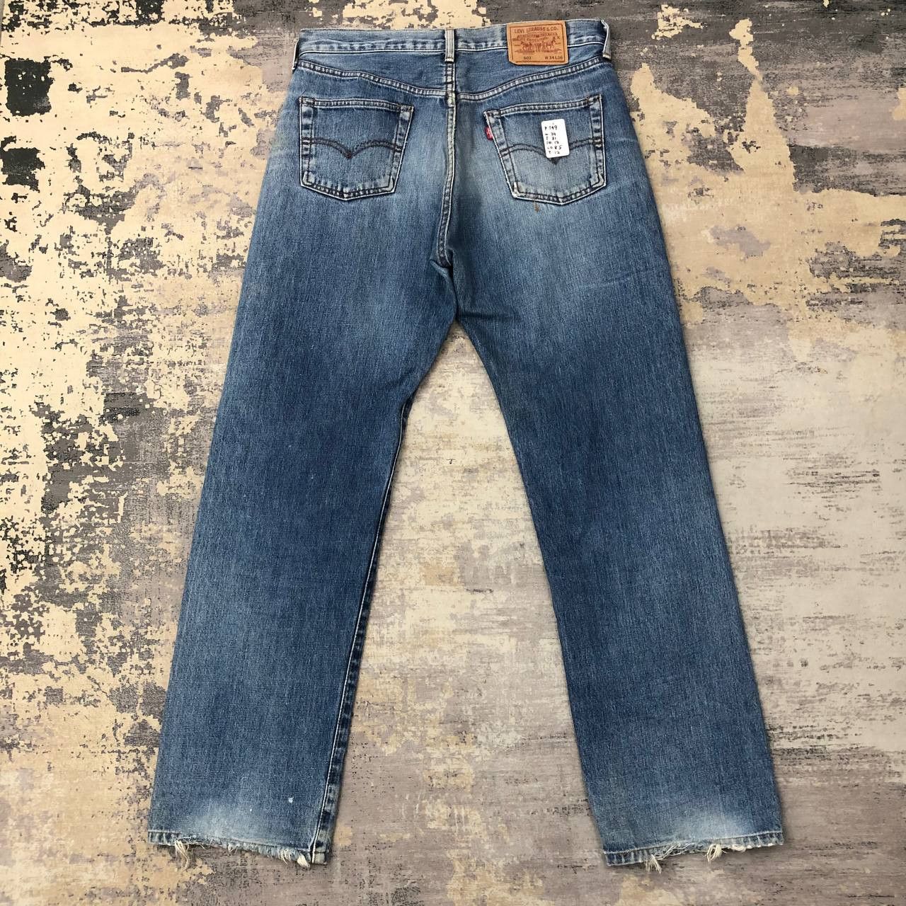 Levi's P749 VTG 502 SELVEDGE LEVI'S JEANS Size US 34 / EU 50 - 2 Thumbnail