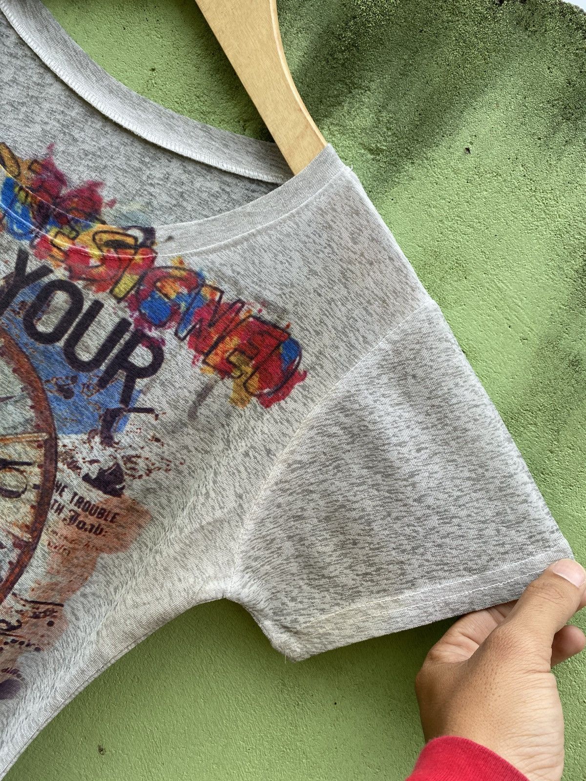 Other Vintage Artsy Clock Graphic Tee LifeIsDesignedToKickYour Size ONE SIZE - 5 Thumbnail