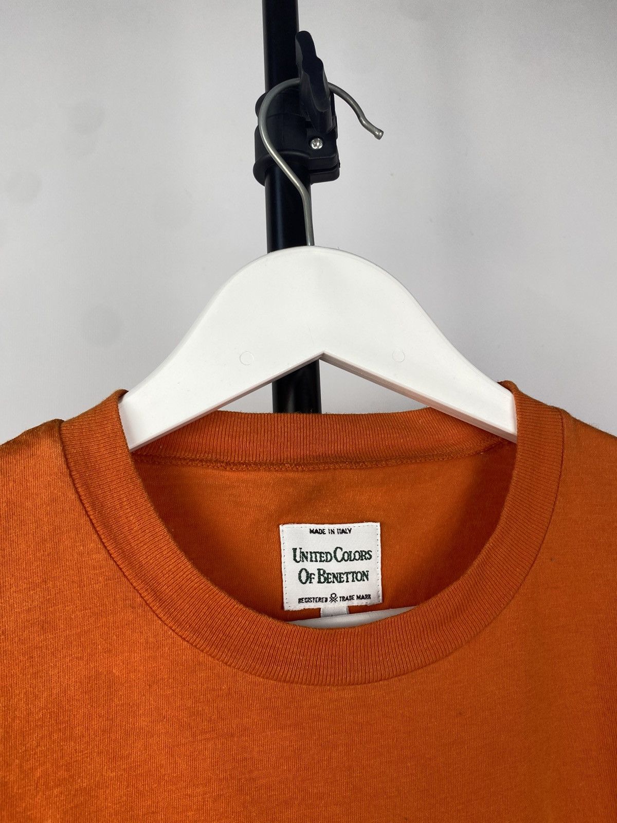 Benetton × Vintage BENETTON T-Shirt Vintage 90s Embroidery Logo Size US S / EU 44-46 / 1 - 3 Thumbnail