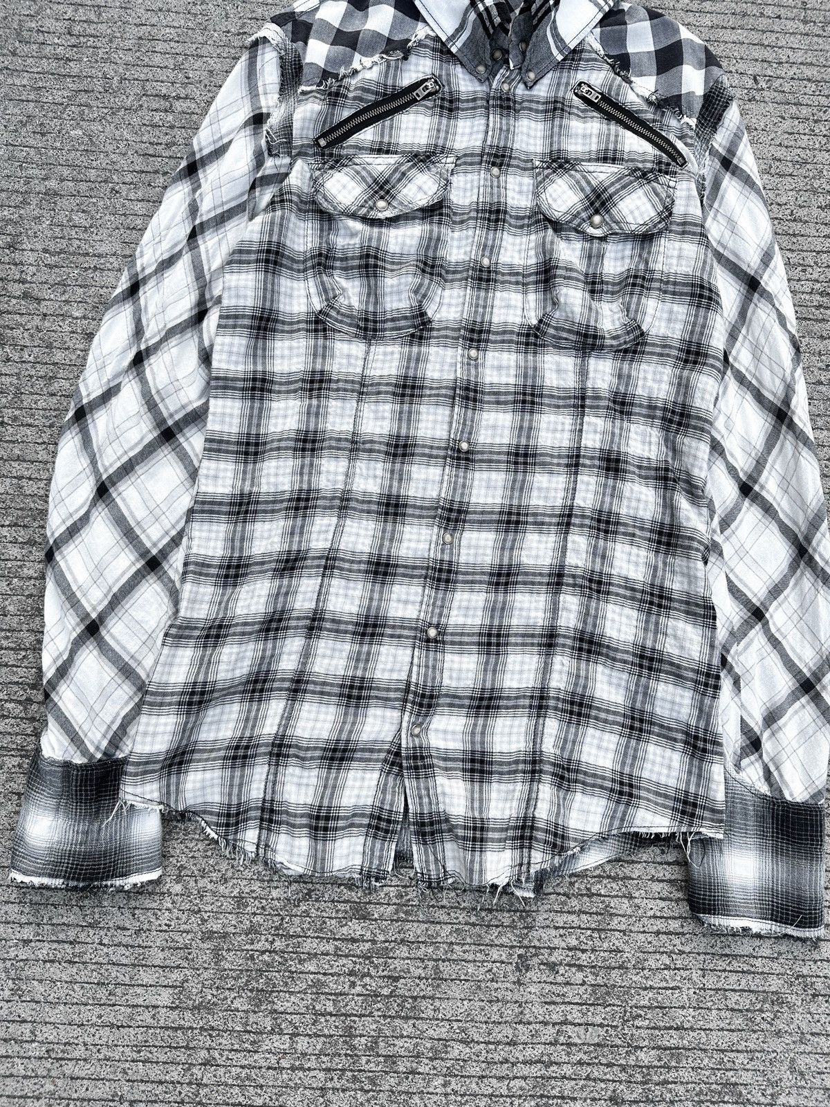 If Six Was Nine × Japanese Brand × Le Grande Bleu (L.G.B.) L.G.B. If Six Was Nine Grunge Shirts Size US S / EU 44-46 / 1 - 11 Thumbnail