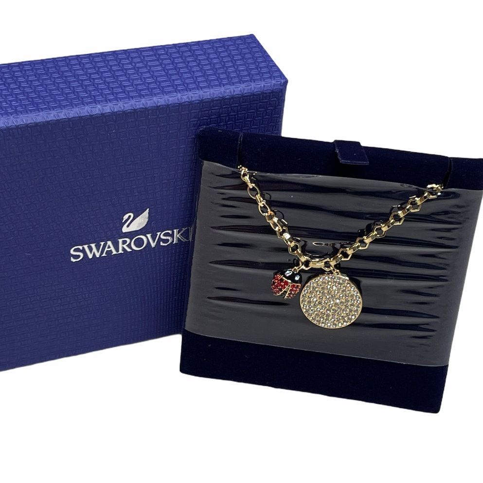 Swarovski Swarovski Lisabel Gold Tone Crystal Ladybug Necklace Size ONE SIZE - 5 Thumbnail