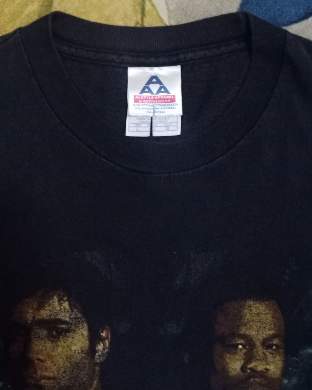 Rap Tees × Vintage Vintage De La Hoya vs Mosley II Redemption Promo T-shirt Size US L / EU 52-54 / 3 - 11 Thumbnail