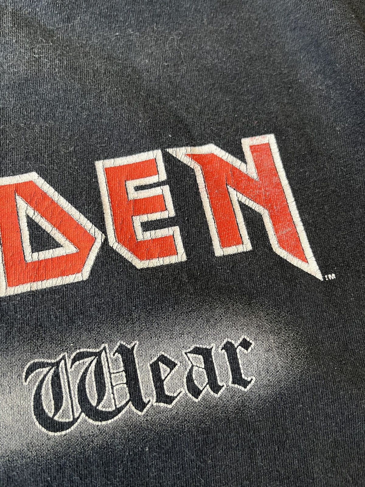 Band Tees Rare Iron Maiden Tee T Shirt 1998 Vintage Black Size US L / EU 52-54 / 3 - 25 Thumbnail