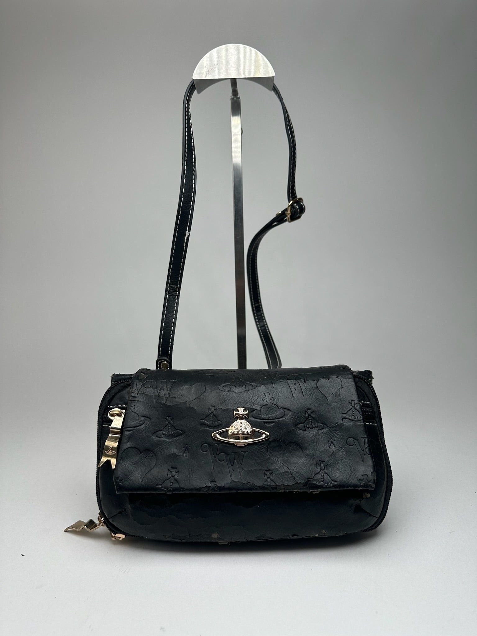 Vivienne Westwood Vintage Leather bag black Size ONE SIZE - 1 Thumbnail