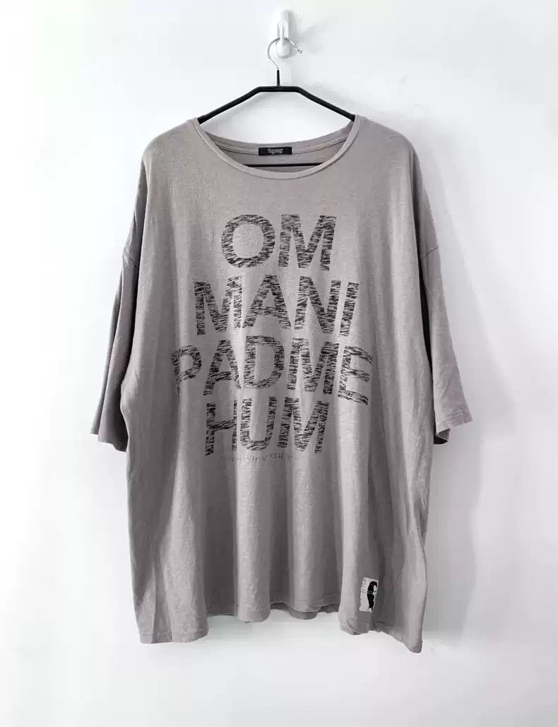 undercover Letter print short sleeve tee