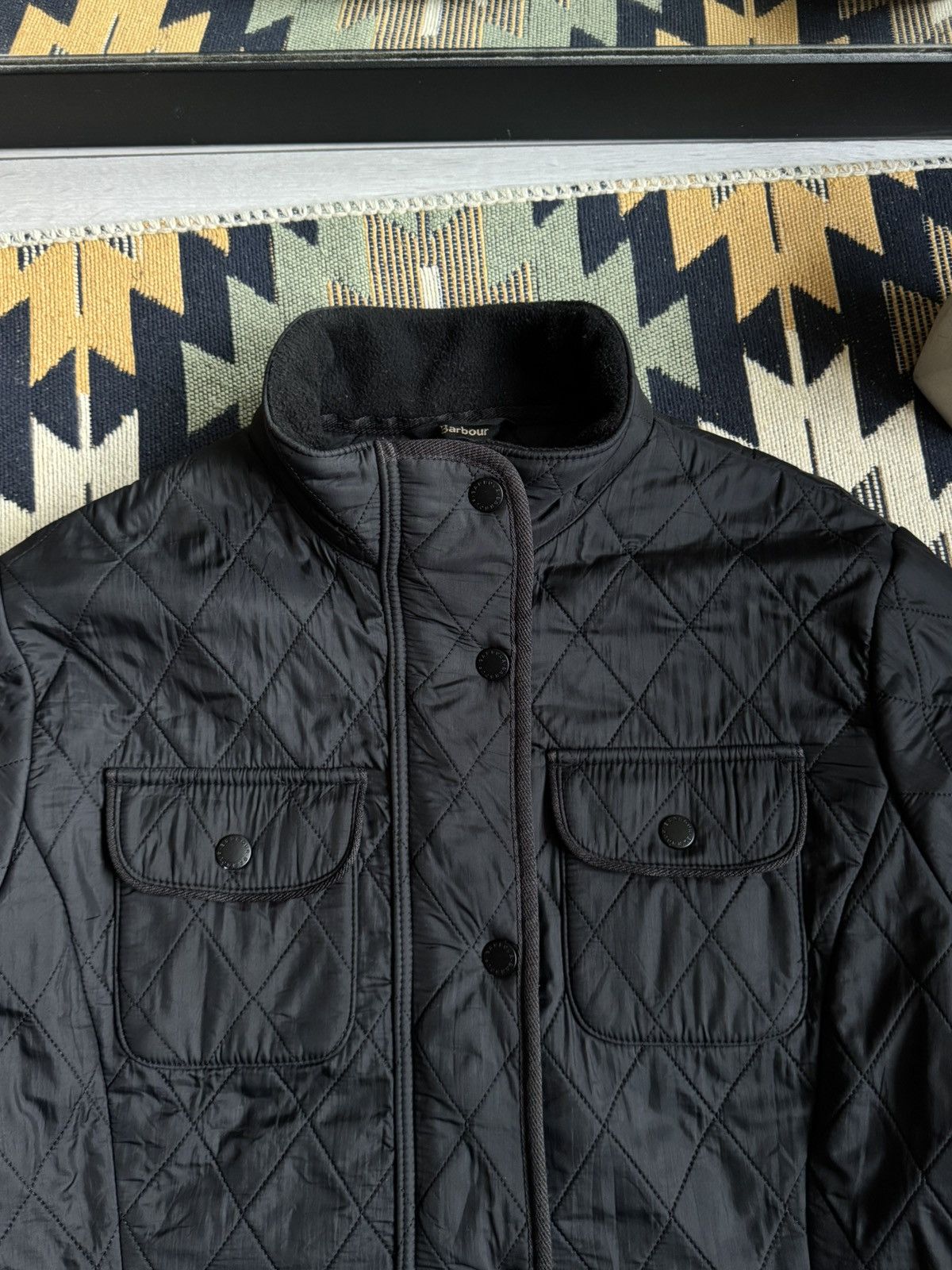 Barbour Barbour Women’s Utility Quilted Jacket Size L / US 10 / IT 46 - 6 Thumbnail