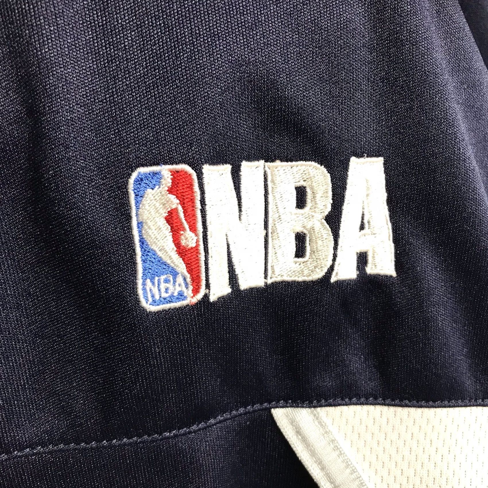 NBA NBA Elevation Men Navy Blue/White Lightweight Zip Basketball Track Jacket L Mens Regular Size Size US L / EU 52-54 / 3 - 5 Thumbnail