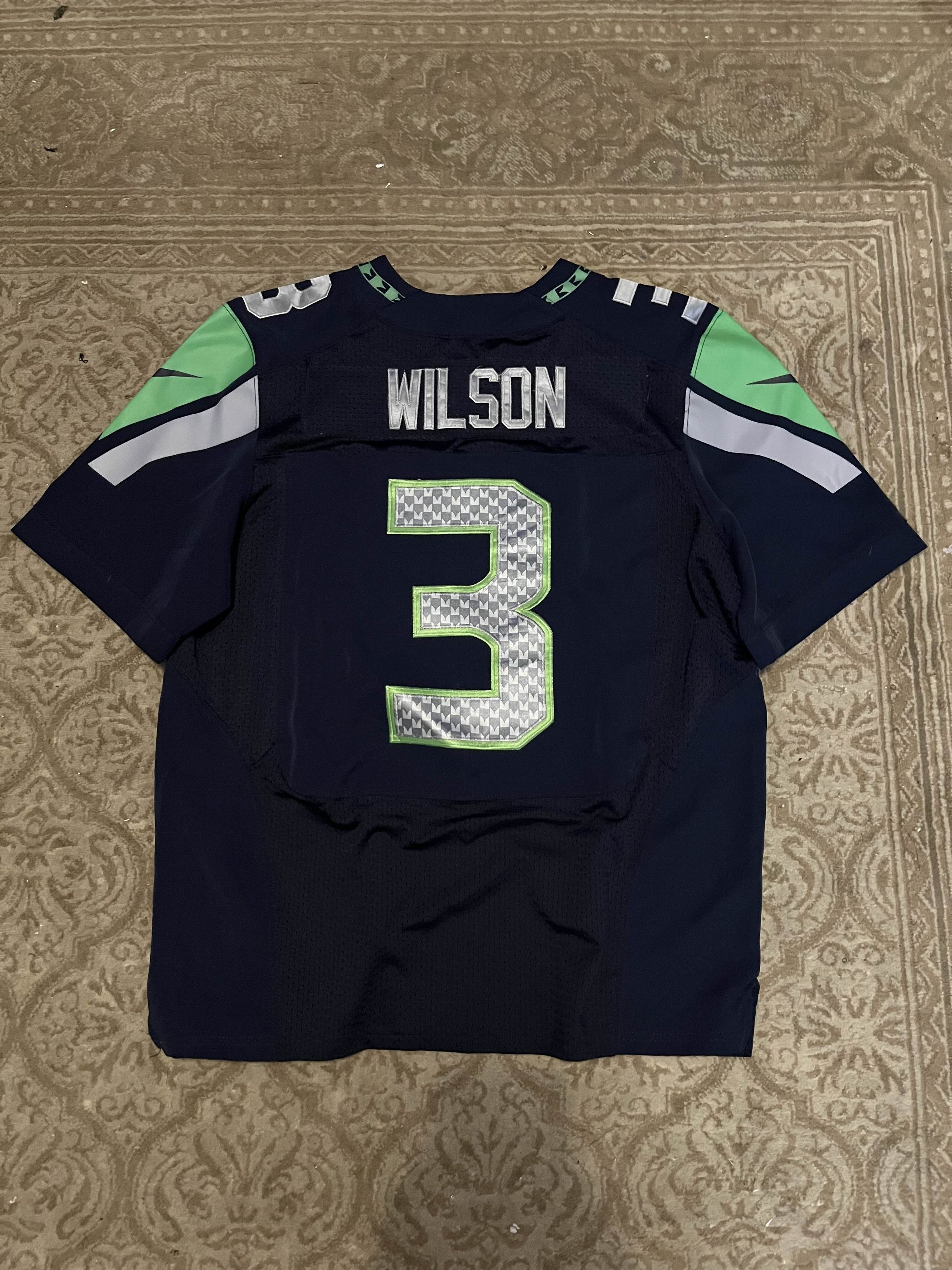 NFL Russell Wilson Seatle Seahawks Jersey Size US M / EU 48-50 / 2 - 2 Thumbnail