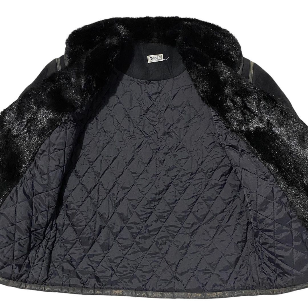 Rebel Black Sherpa Jacket