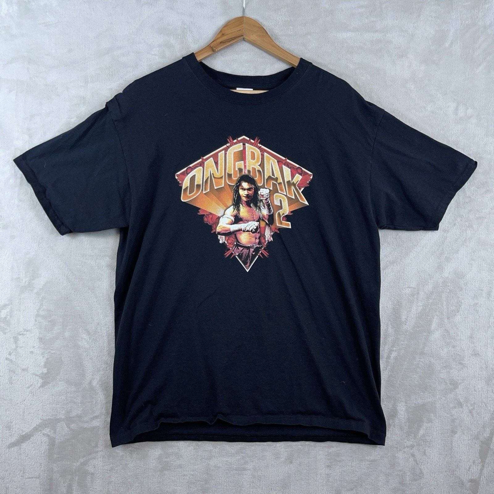 Anvil Vintage 2008 Ong Bak 2 Promo Tee Tony Jaa Martial Arts XL Size US XL / EU 56 / 4 - 1 Thumbnail