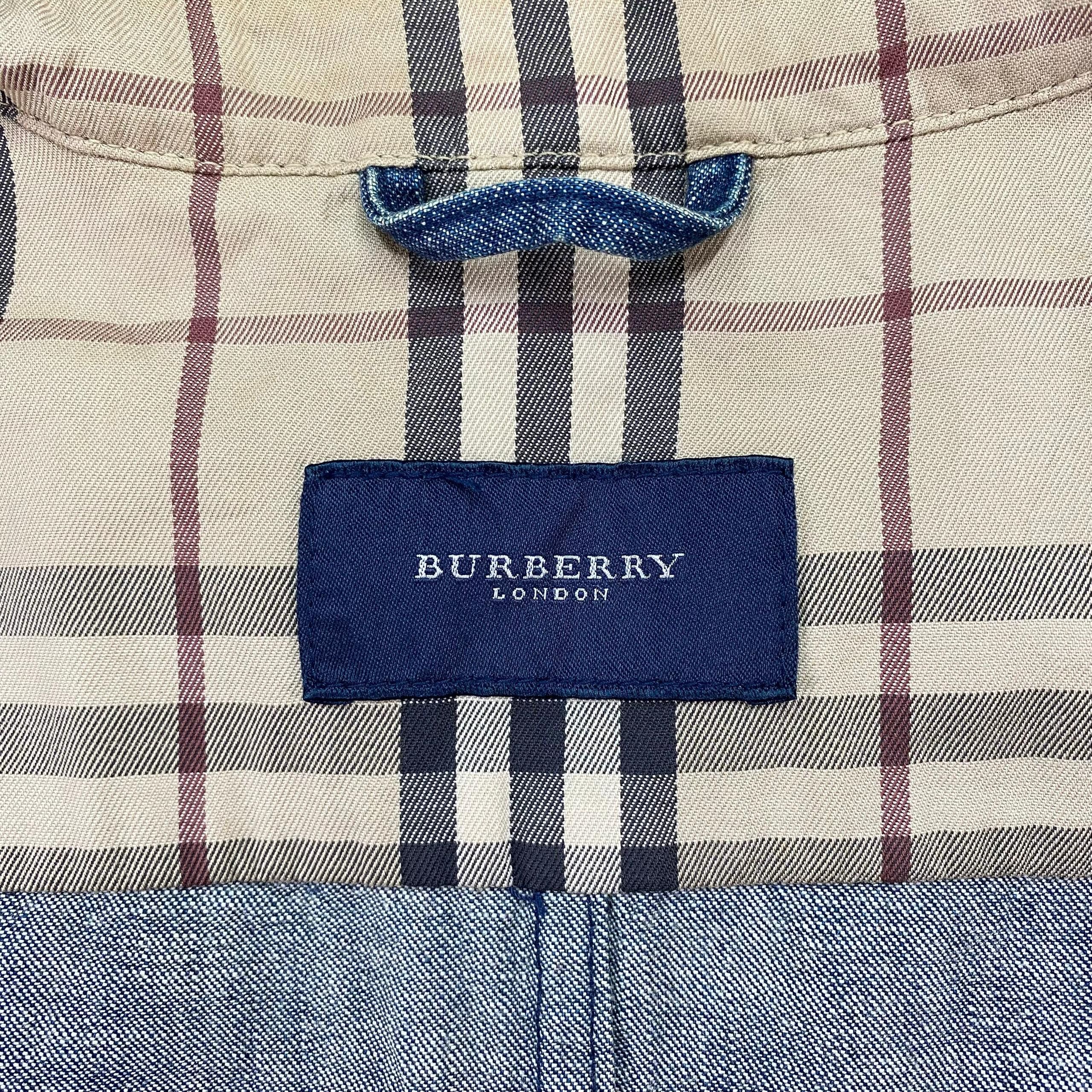 Burberry Vintage Burberry London Denim Workwear Jacket Size US M / EU 48-50 / 2 - 9 Thumbnail