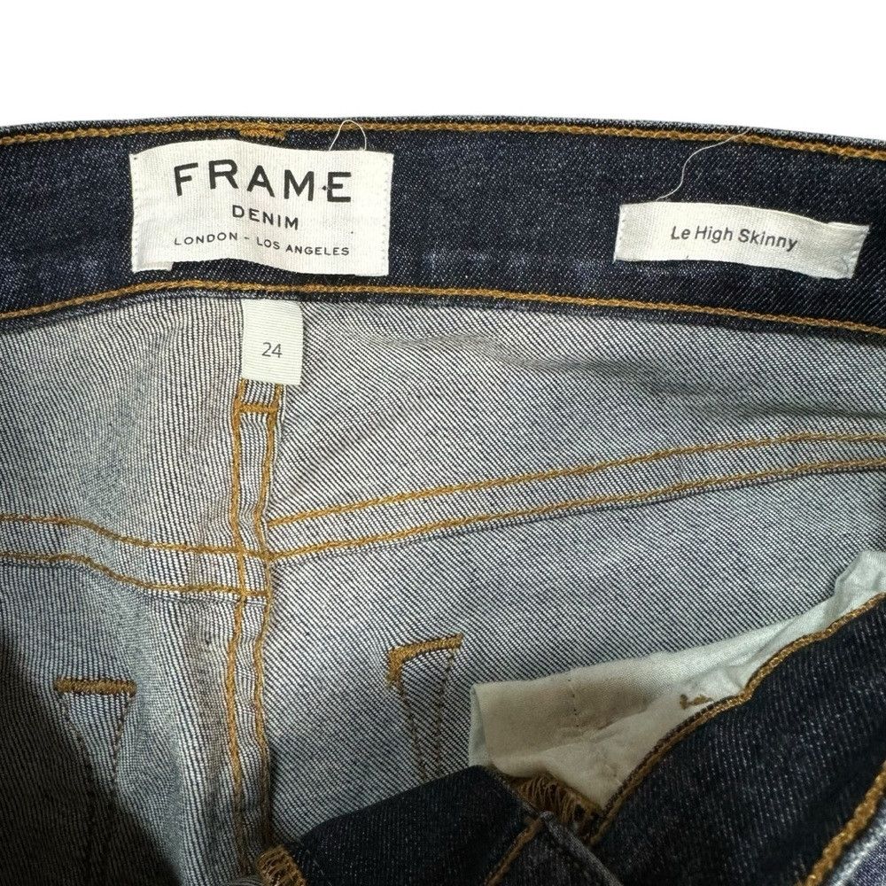 Frame FRAME Le High Skinny in Harvard Jeans Size 24 Size 24" / US 00 / IT 34 - 6 Thumbnail