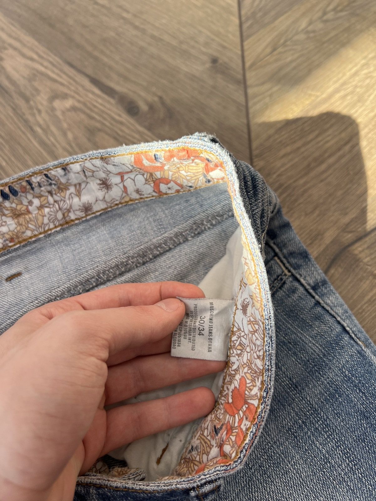 Moschino × Vintage Vintage Moschino Jeans Women’s Denim Pants Size 28" / US 6 / IT 42 - 12 Thumbnail