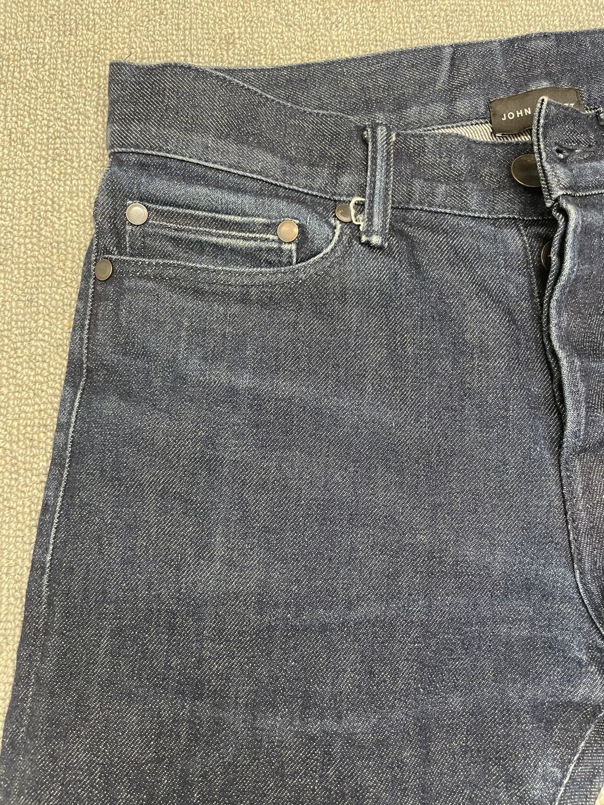 John Elliott John Elliott Dark Blue Skinny Jeans Size US 28 / EU 44 - 5 Thumbnail