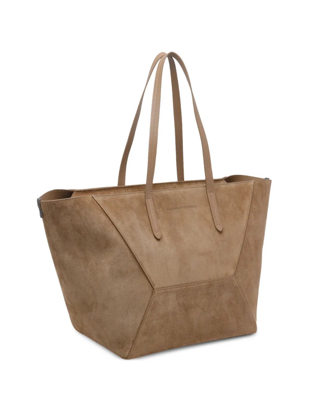 Brunello Cucinelli ob2d0Lne0826 Size: OS / BC Duo Maxi Shoulder Bag in Brown Size ONE SIZE - 3 Thumbnail
