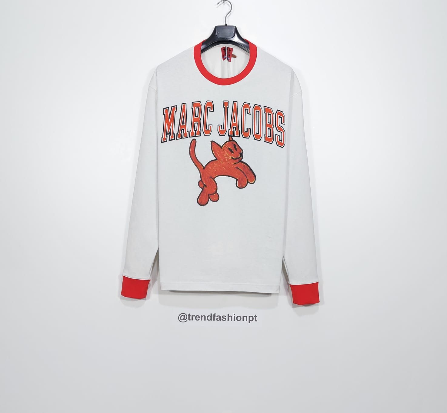 Marc jacobs embroidered logo sweatshirt deals