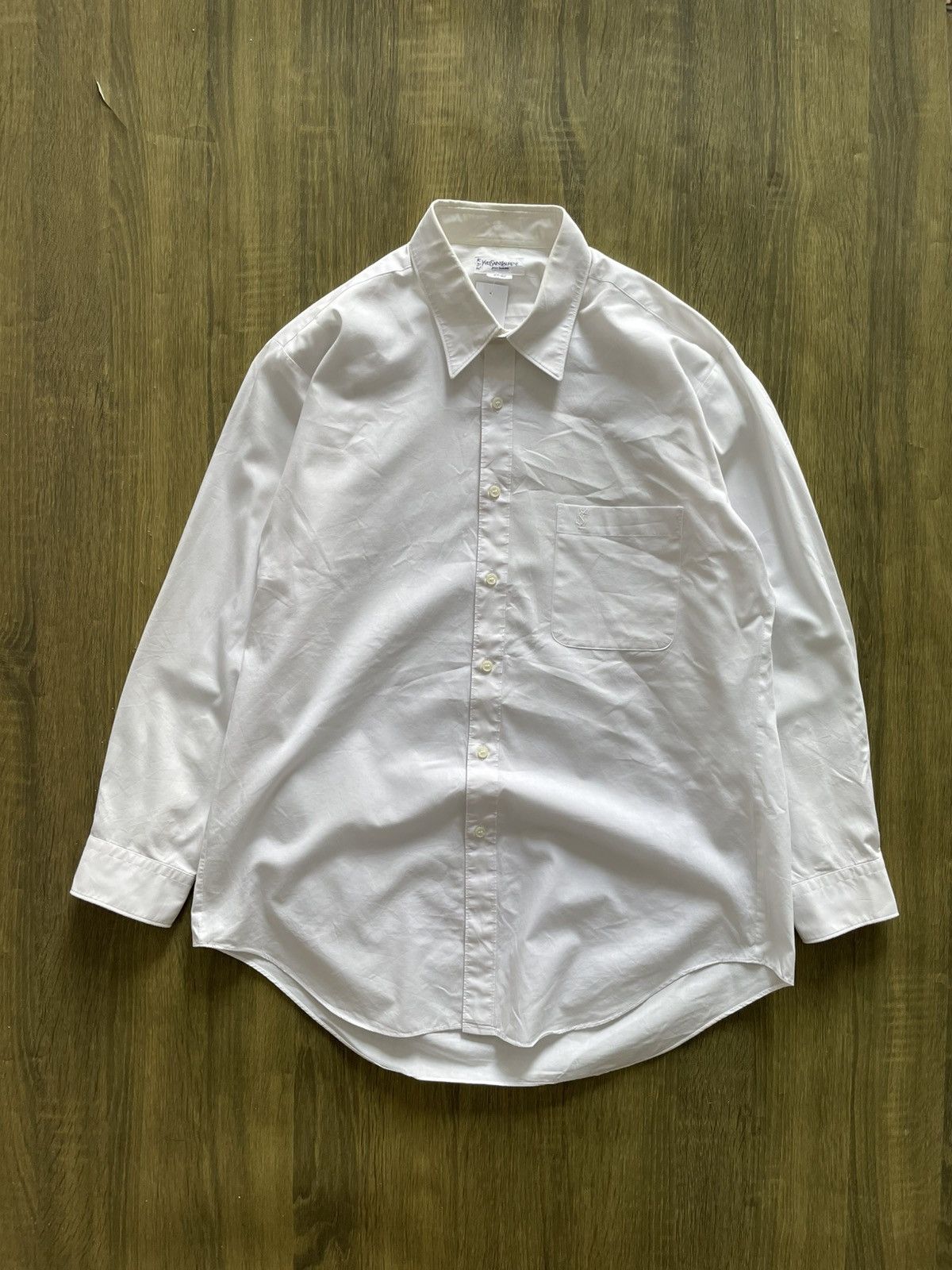 Yves Saint Laurent Yves Saint Laurent Shirt X Luxury Size US L / EU 52-54 / 3 - 1 Thumbnail