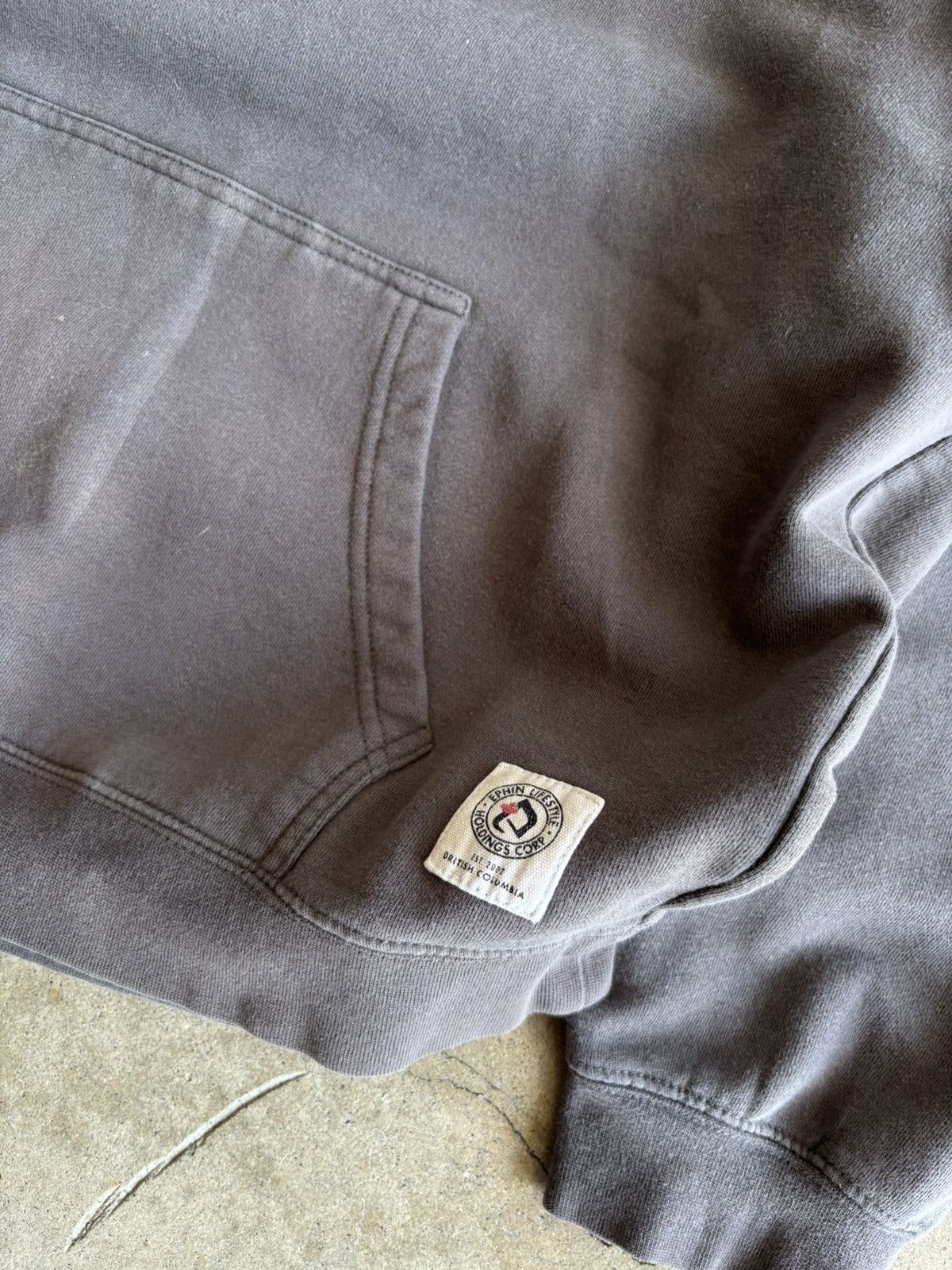 Other × Vintage Crazy 90s Phant Skateboards Boxy Grey Heavyweight Hoodie Size US L / EU 52-54 / 3 - 5 Thumbnail