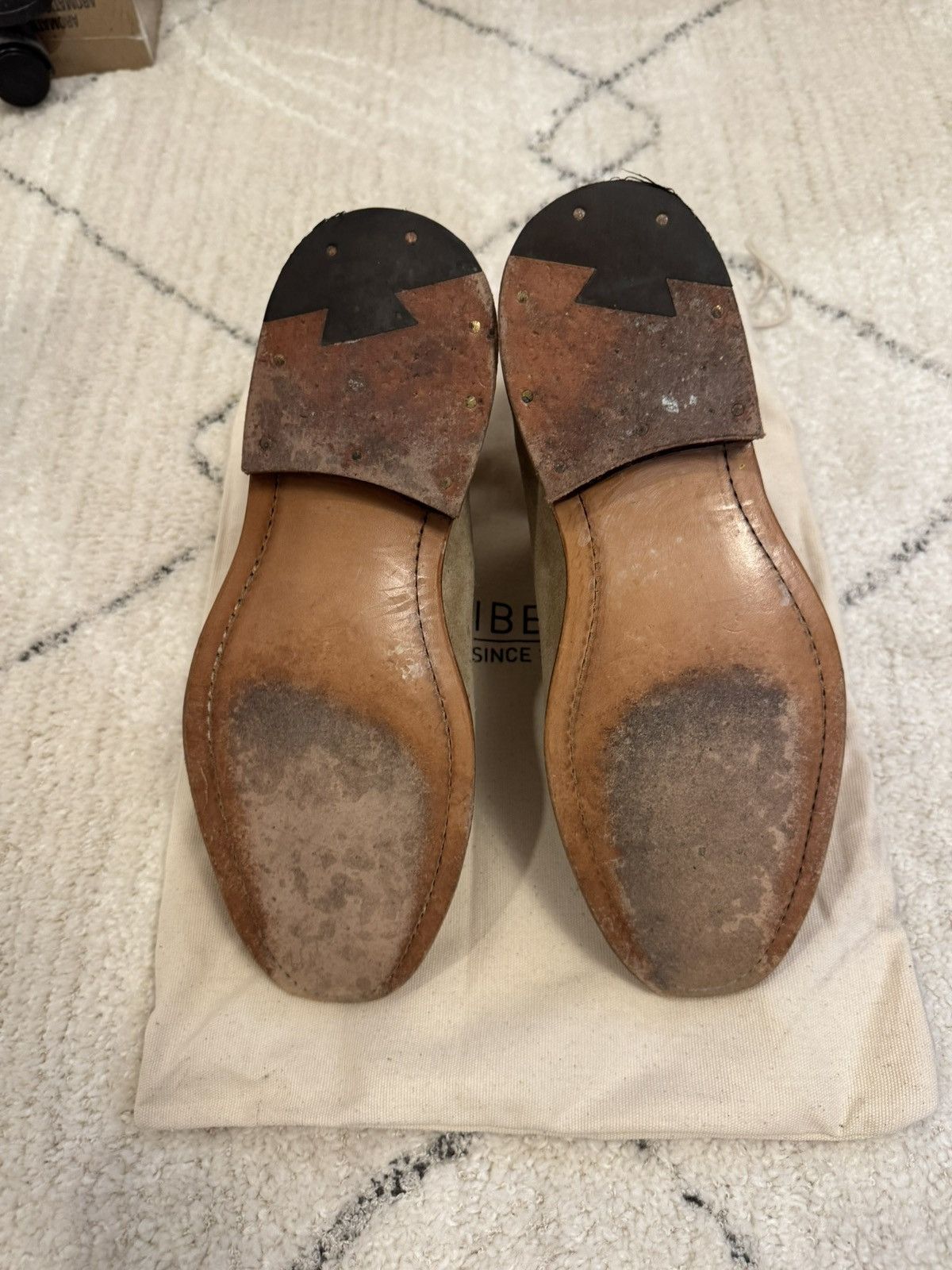 Viberg Milkshake Suede Chelsea Boots Size US 6.5 / EU 39-40 - 4 Thumbnail