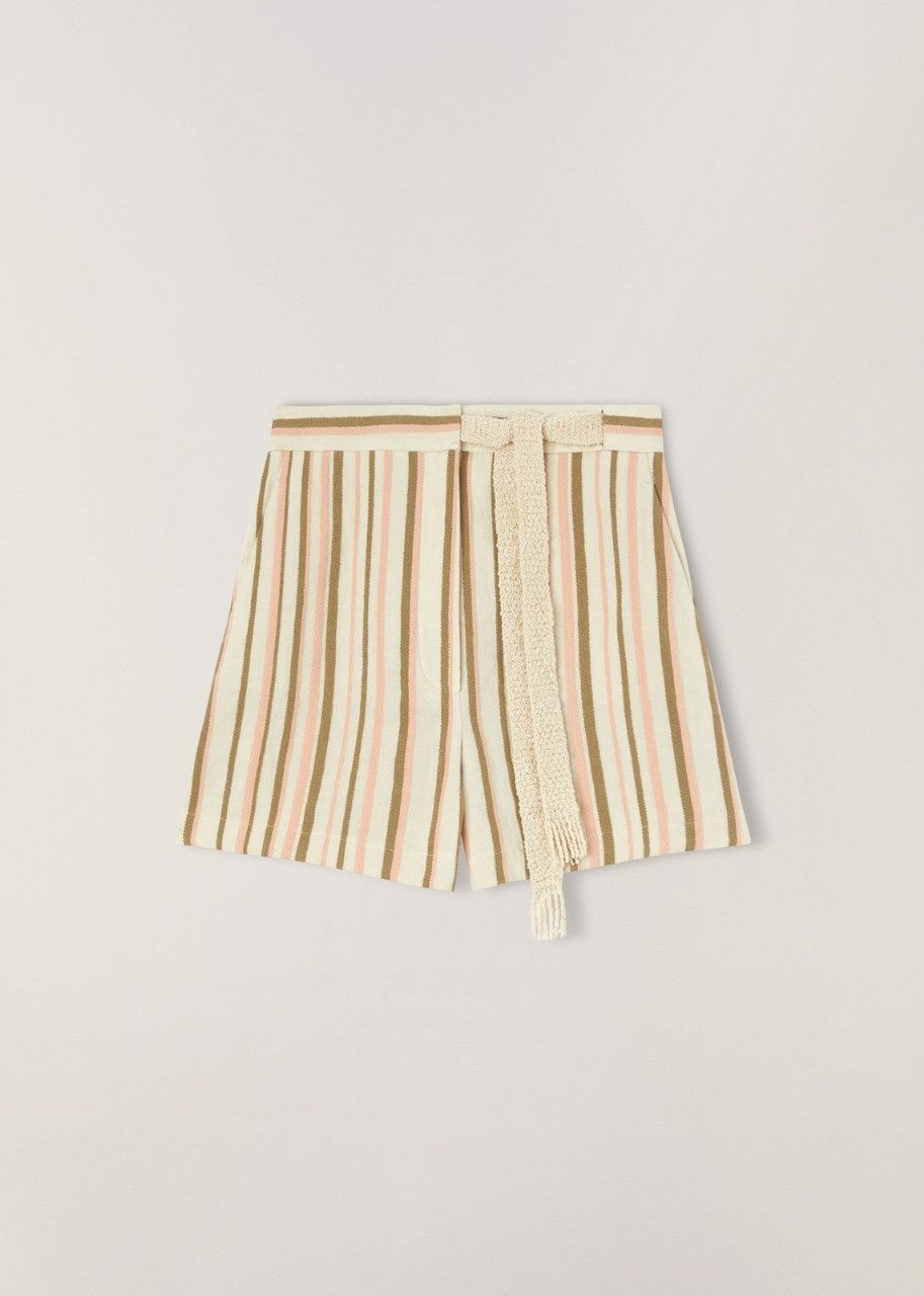 image of Loro Piana O1Srvl11E0424 Shorts In Multicolor, Women's (Size 26)