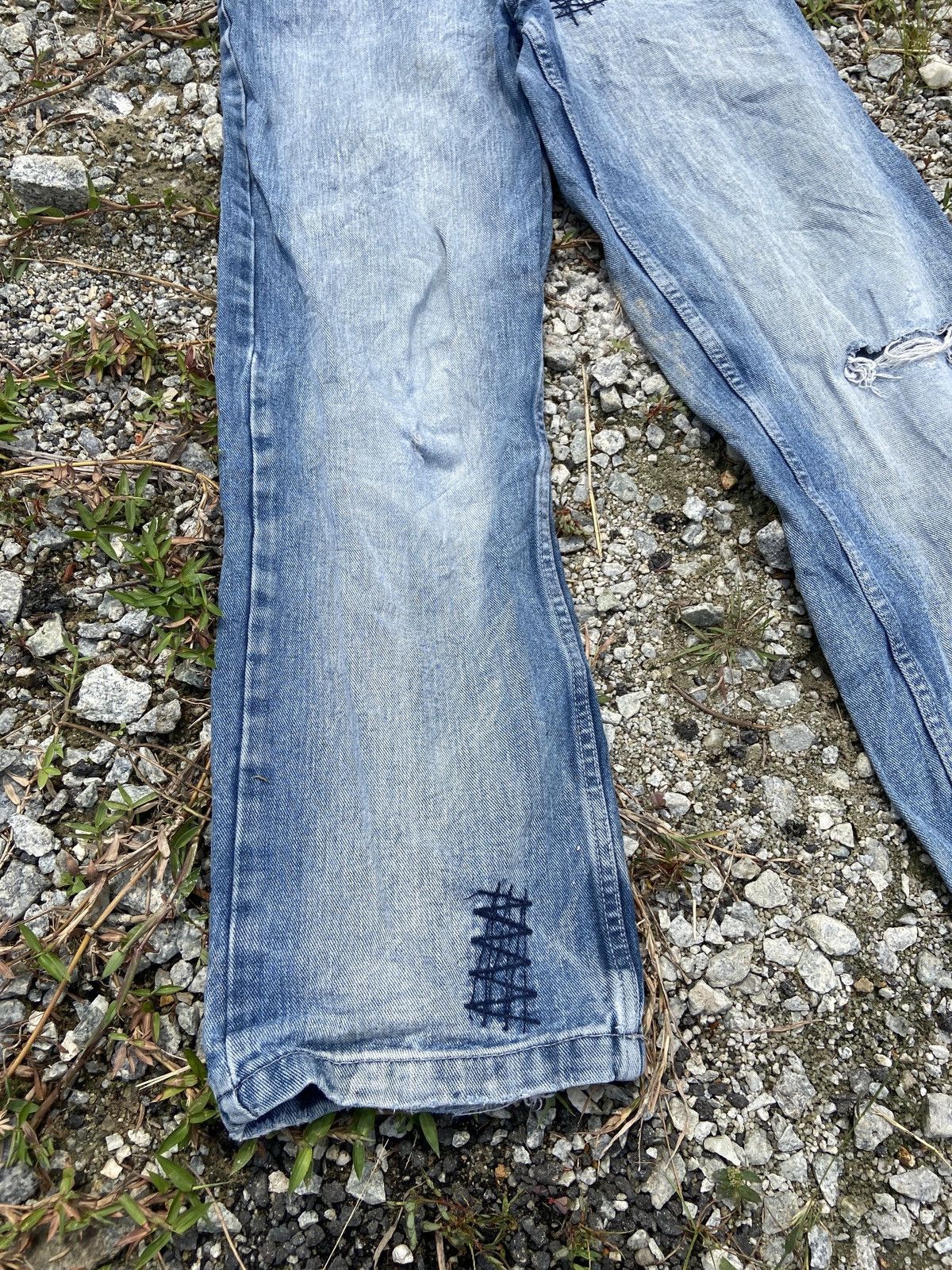 Affliction × If Six Was Nine × Vintage Vintage Affliaction Denim Size US 28 / EU 44 - 18 Thumbnail
