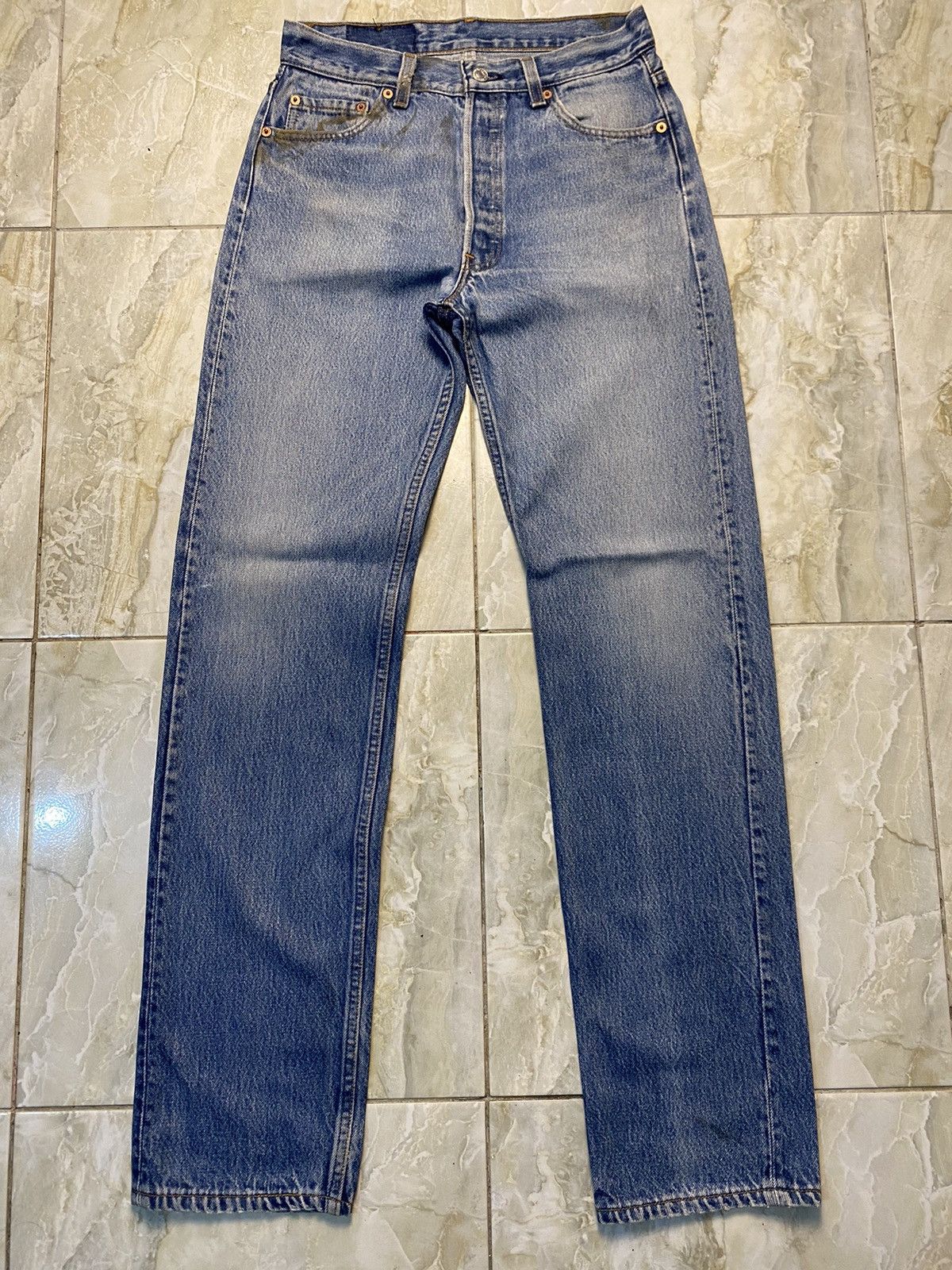 Levi's × Vintage Levis 501 Button Fly Size US 29 - 2 Thumbnail