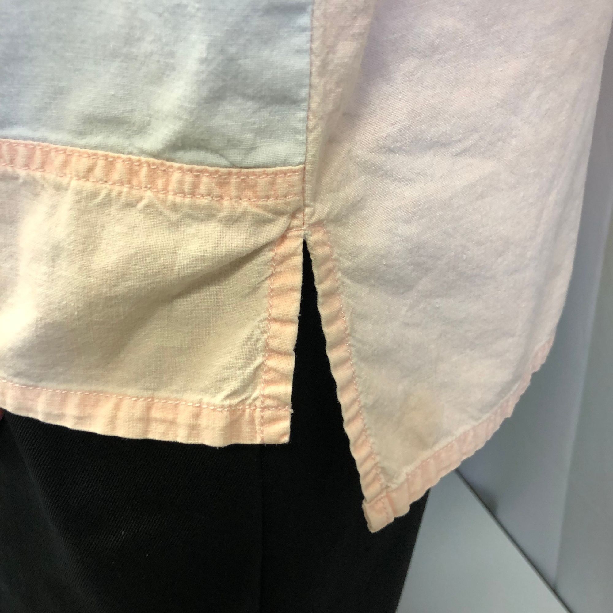Bugle Boy Vtg Bugle Boy 1/2 Button Pullover Pastel PINK Skater Shirt Size US L / EU 52-54 / 3 - 6 Thumbnail