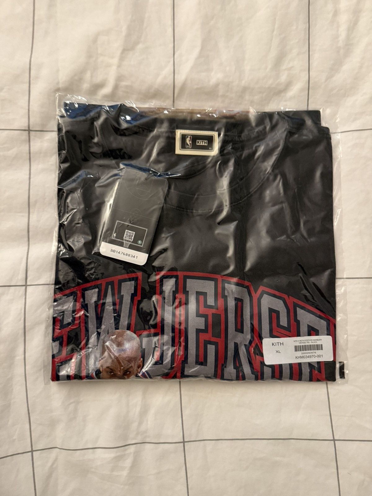 Kith Kith NBA All-Star NJ Nets Stephon Marbury Vintage Tee XL Size US XL / EU 56 / 4 - 6 Thumbnail