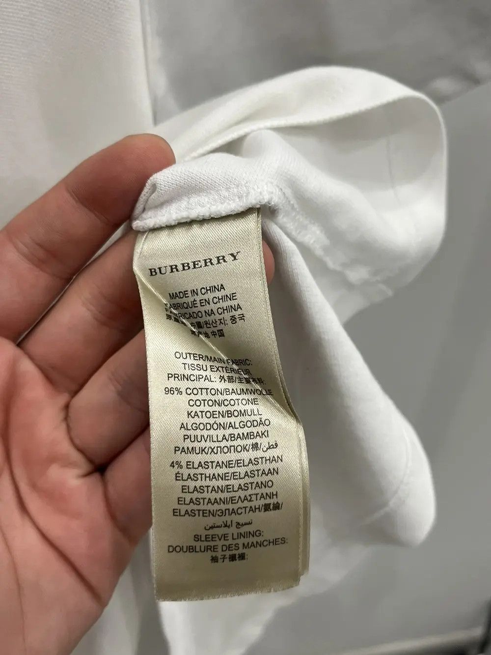 Burberry Burberry Brit Nova Check Cotton Polo Shirt Size M / US 6-8 / IT 42-44 - 5 Thumbnail