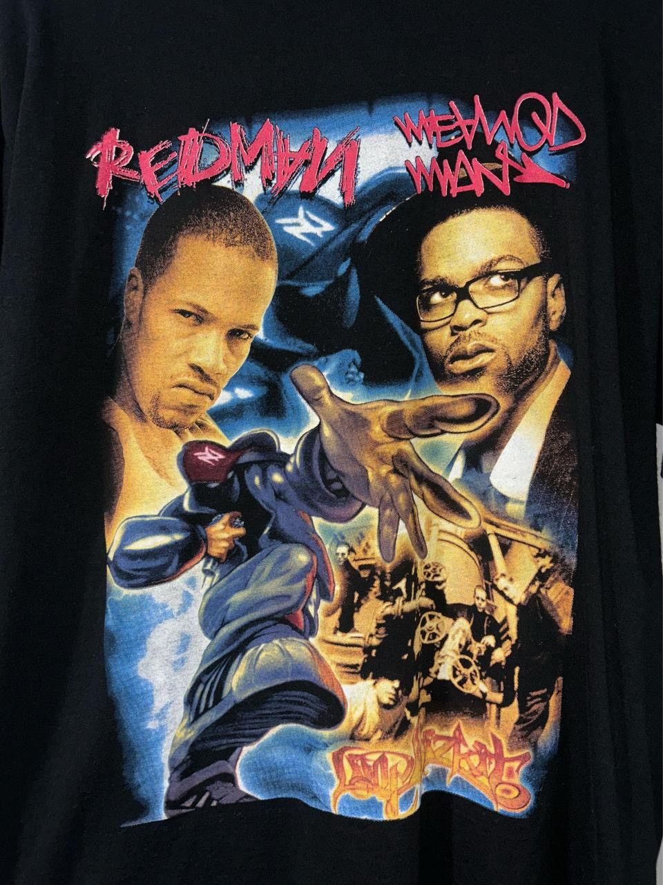 Vintage 1999 Limp Bizkit Redman Method Man 1999 Family Values tour Size US L / EU 52-54 / 3 - 1 Thumbnail