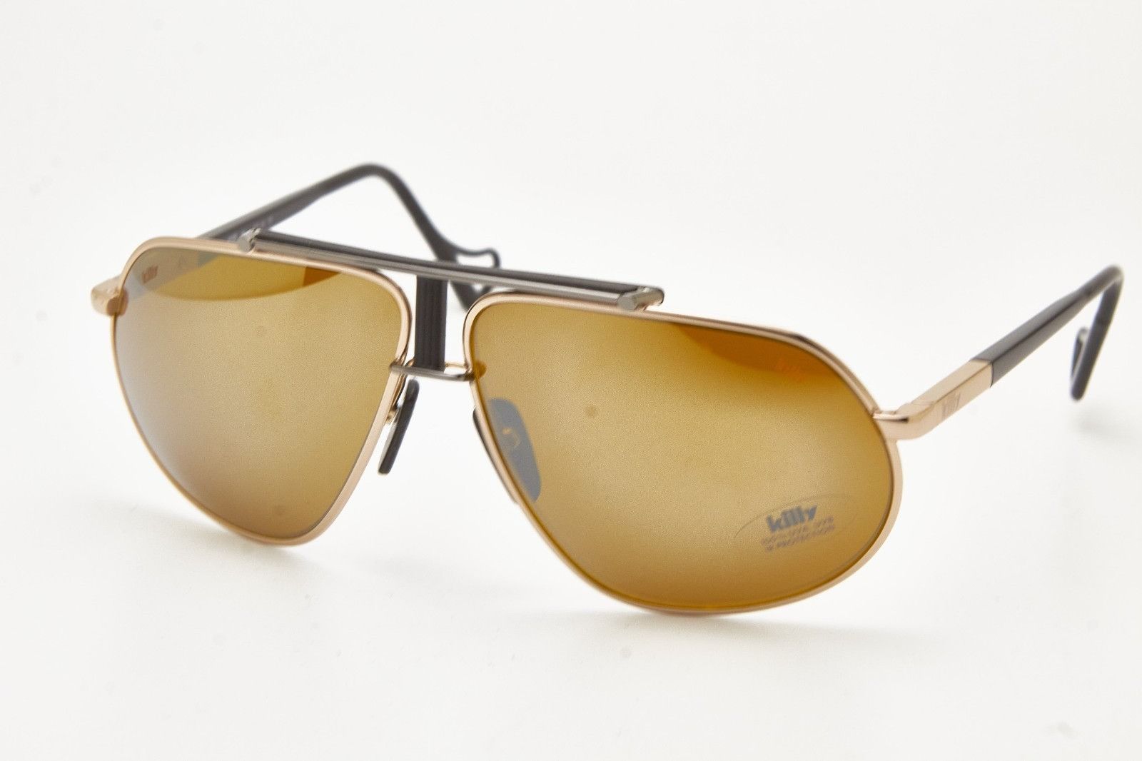Other Vintage KILLY 470 Sunglasses Gold Palladium High End Aviator Size ONE SIZE - 9 Thumbnail