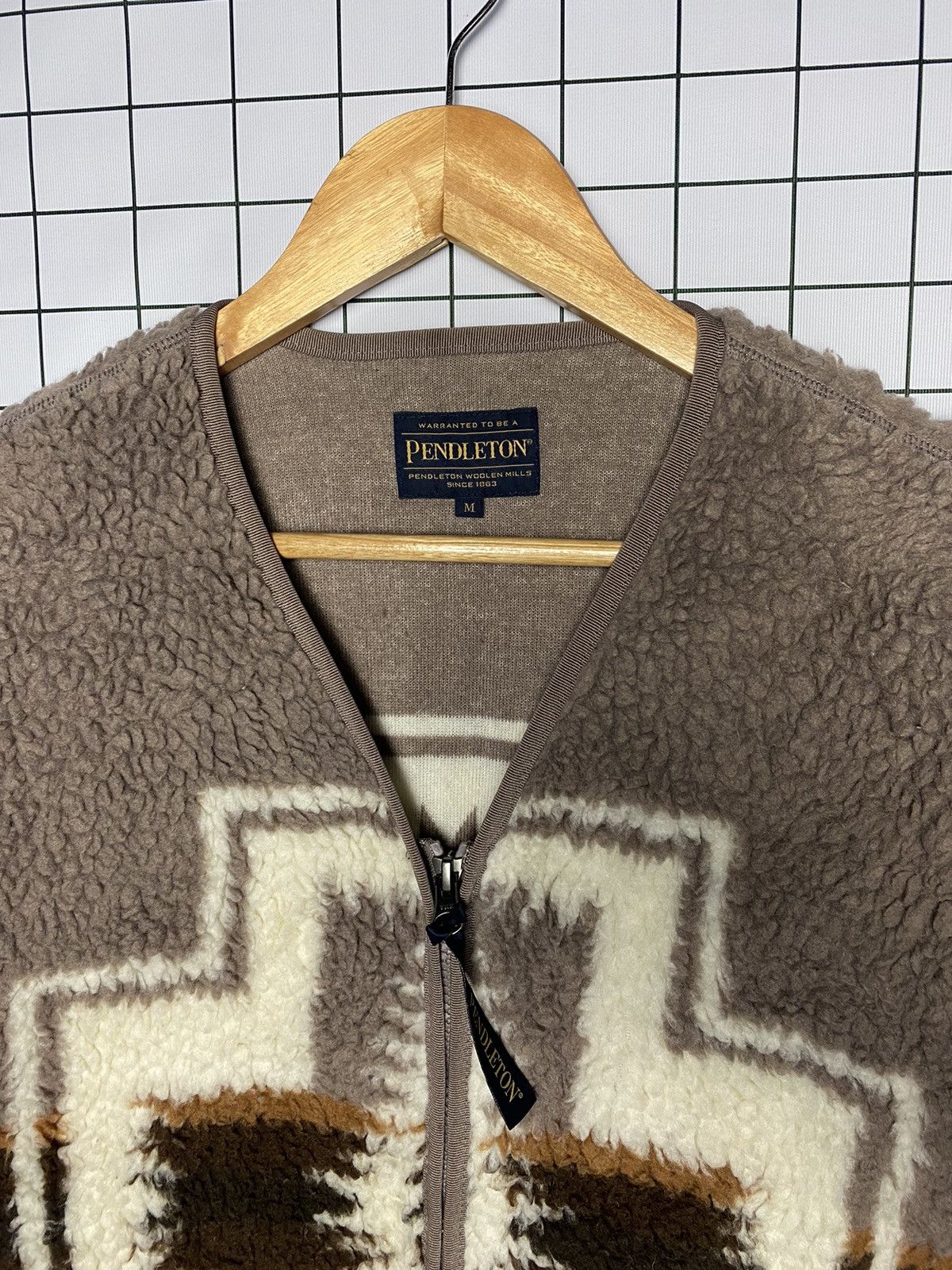Pendleton Pendleton Woolend Clollab Beam Fleece Zipper Jacket Size US M / EU 48-50 / 2 - 9 Thumbnail