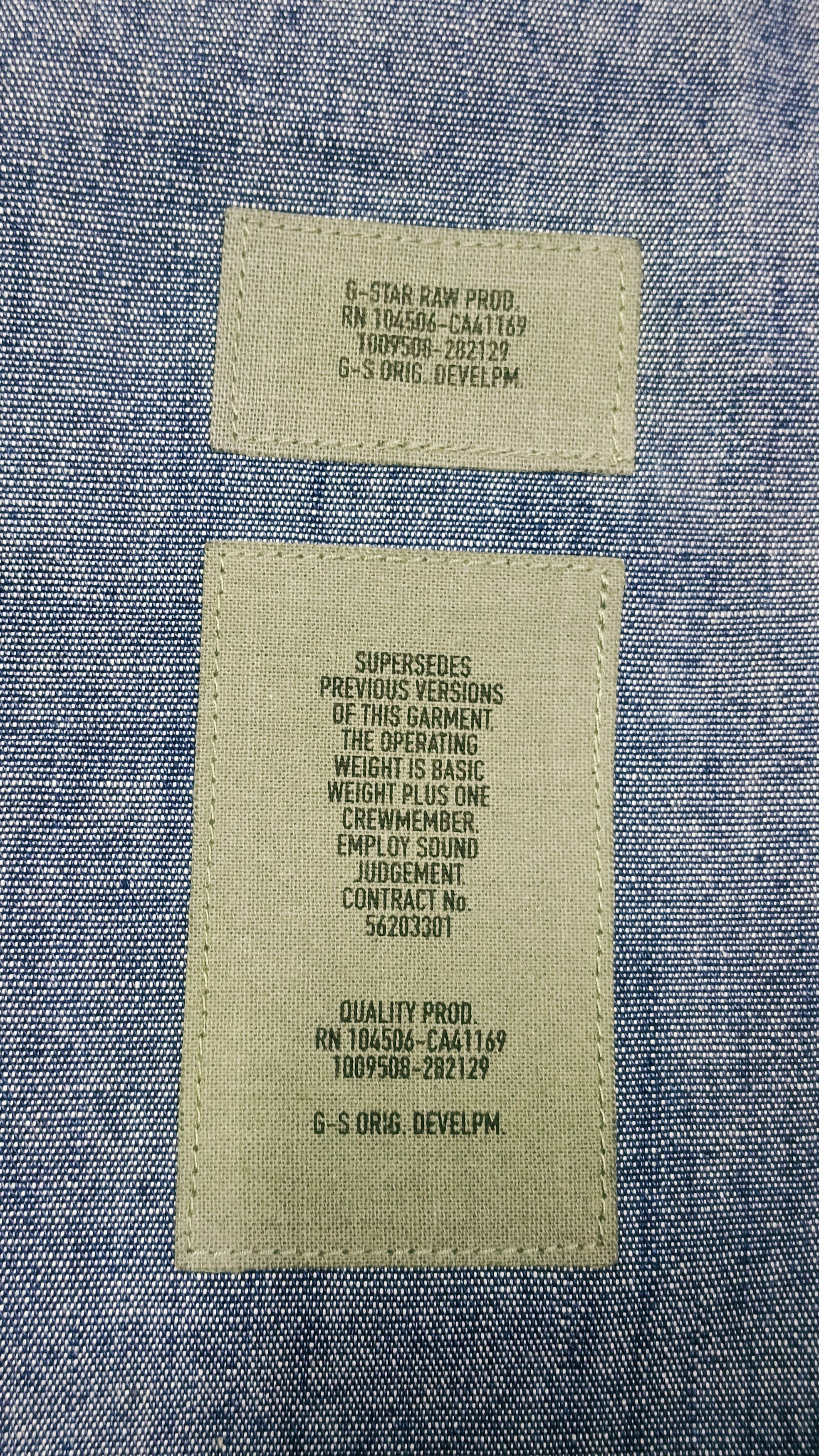 G-Star G Star Raw Pocketony Service Overshirt Size US M / EU 48-50 / 2 - 9 Thumbnail