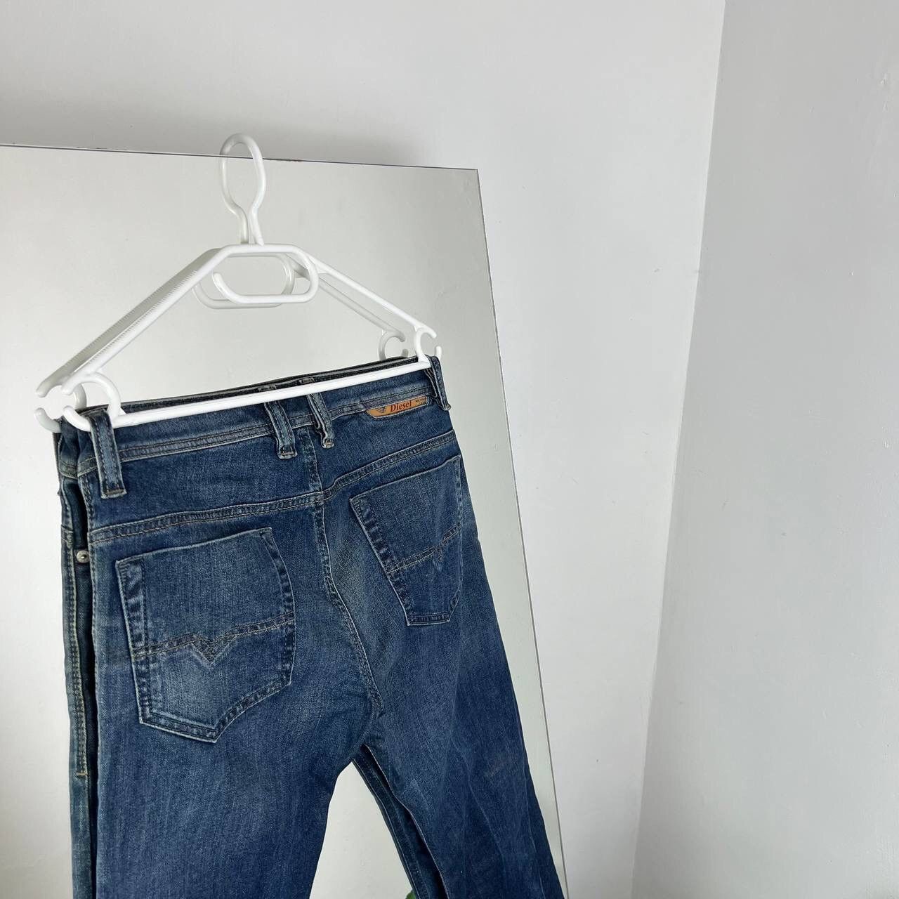 Diesel Y2K Vintage Diesel Denim Pants Italy Designer Baggy Jean Size 27" / US 4 / IT 40 - 3 Thumbnail