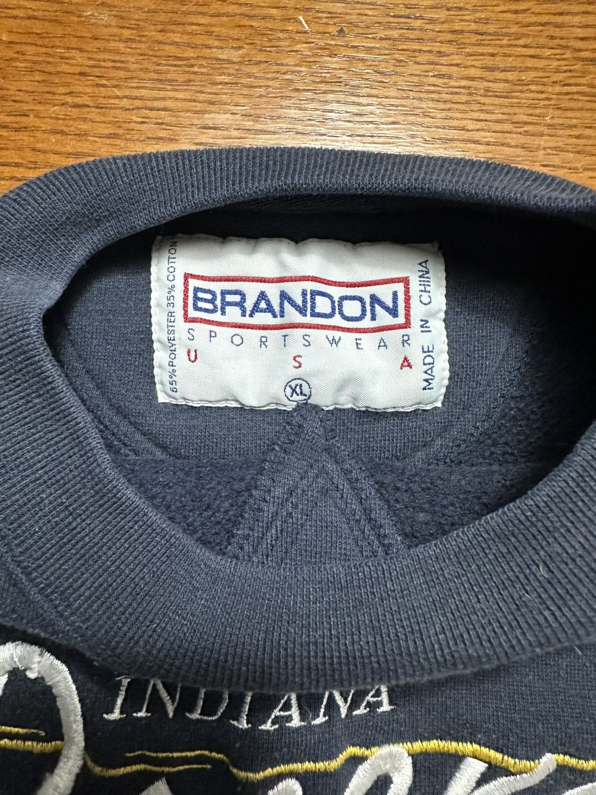 NBA Vintage Pacers Crewneck Size US XL / EU 56 / 4 - 2 Thumbnail
