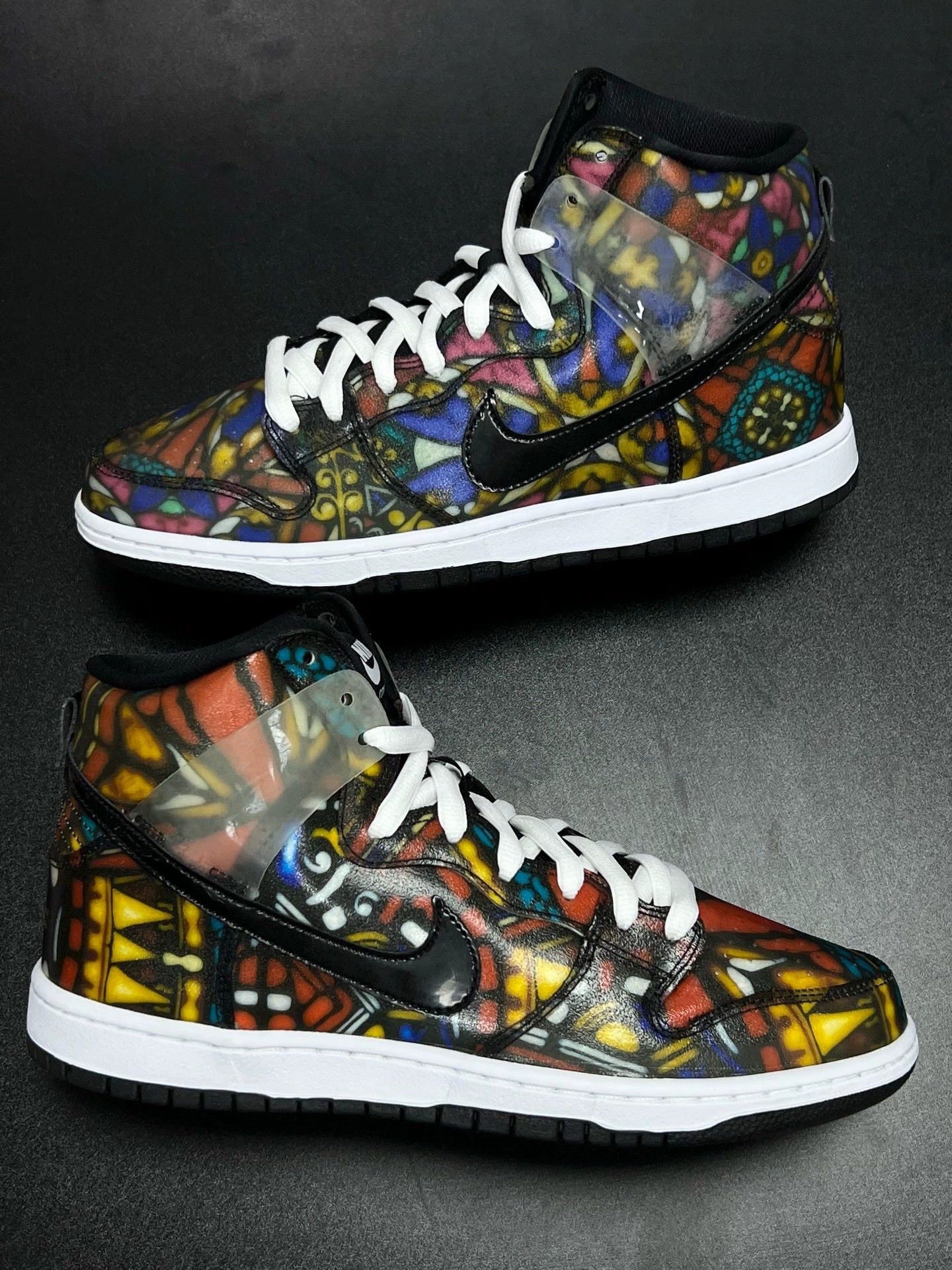 Nike nike concepts dunk stained glass sneakers Size US 10.5 / EU 43-44 - 5 Thumbnail