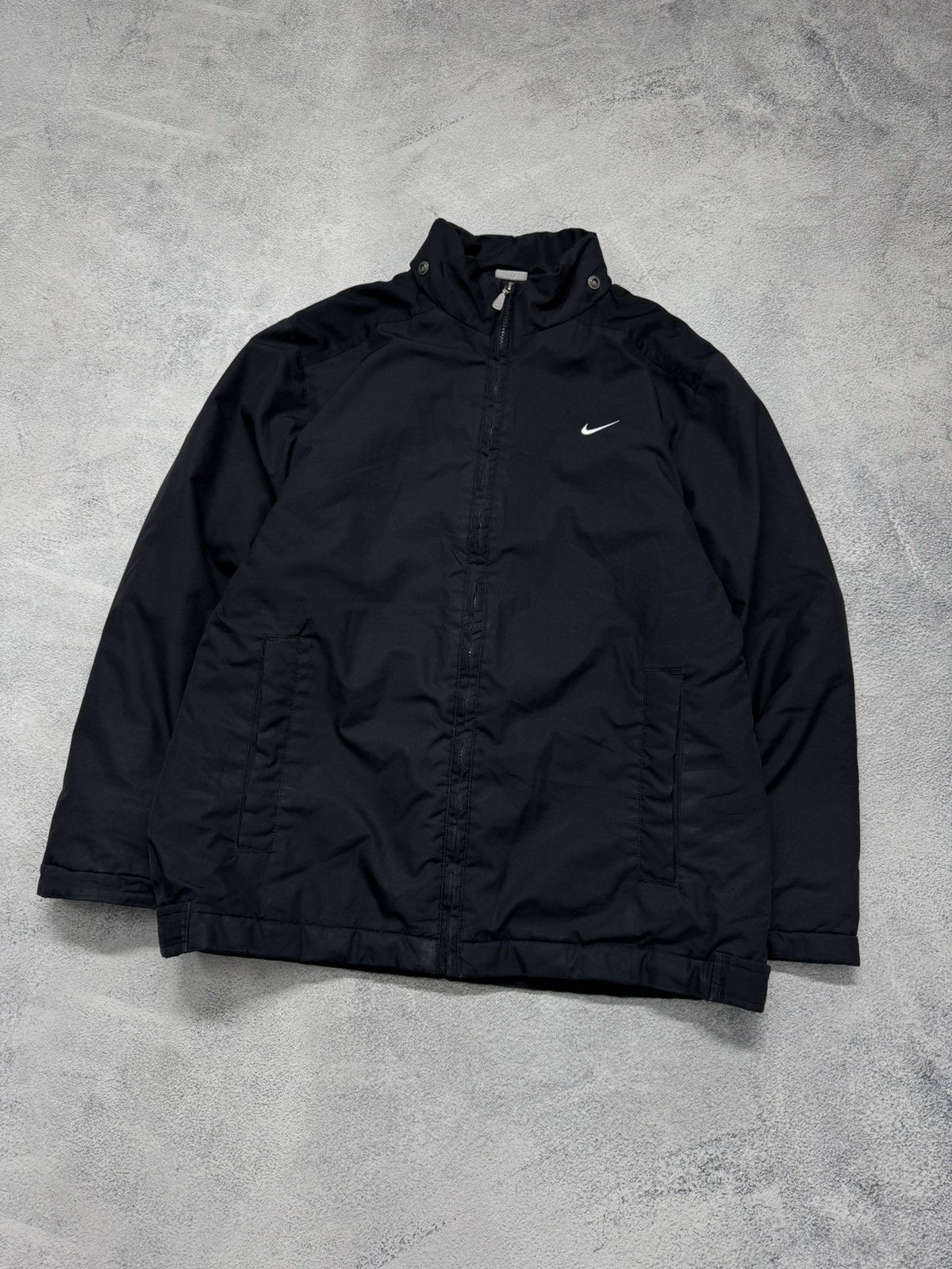 Nike Vintage Y2k Nike Nylon Swoosh Jacket 00’s Size US S / EU 44-46 / 1 - 1 Thumbnail