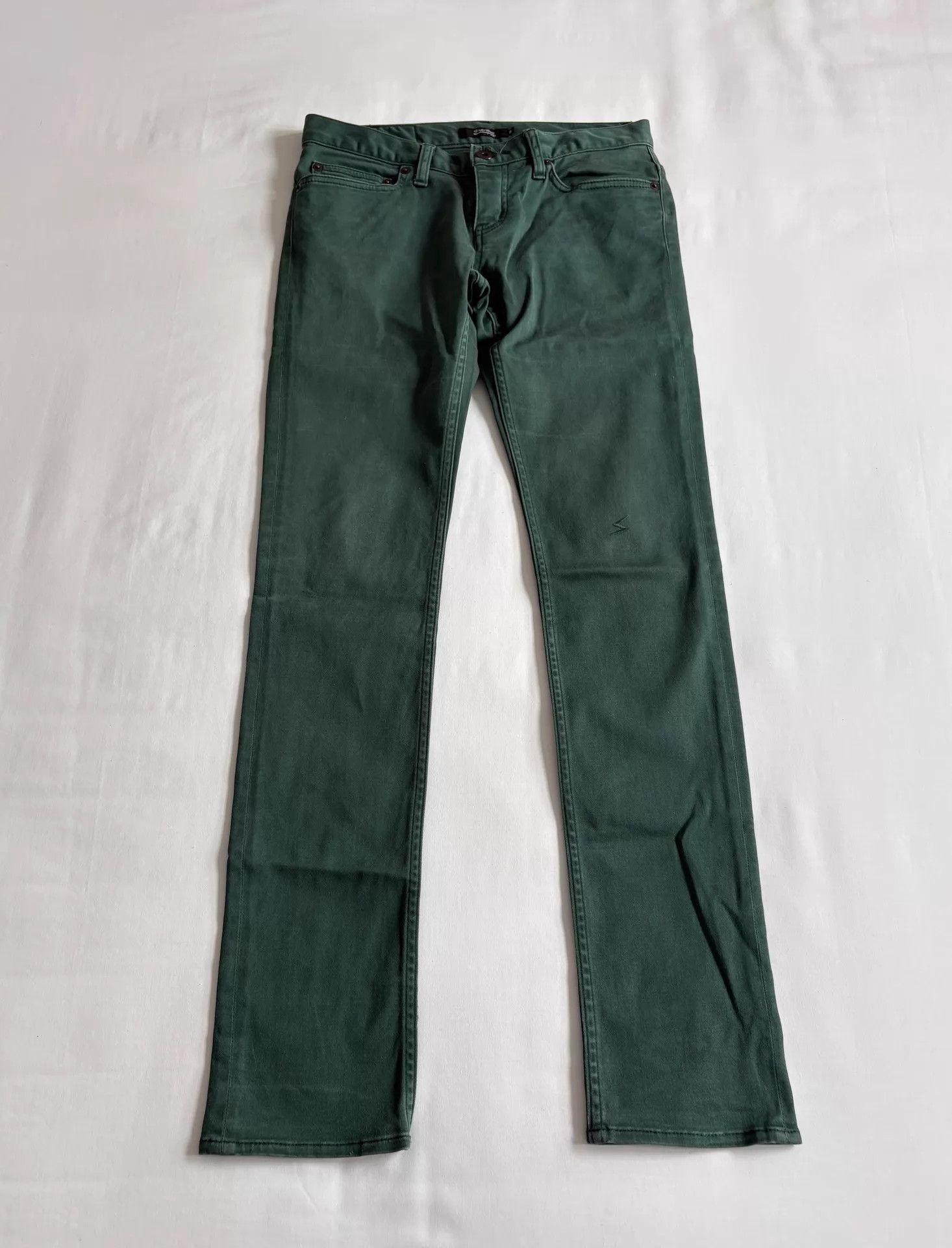 Undercover UC x Hysteric Glamour Vtg Slim Pants (Lightning Knee) Size US 28 / EU 44 - 3 Thumbnail