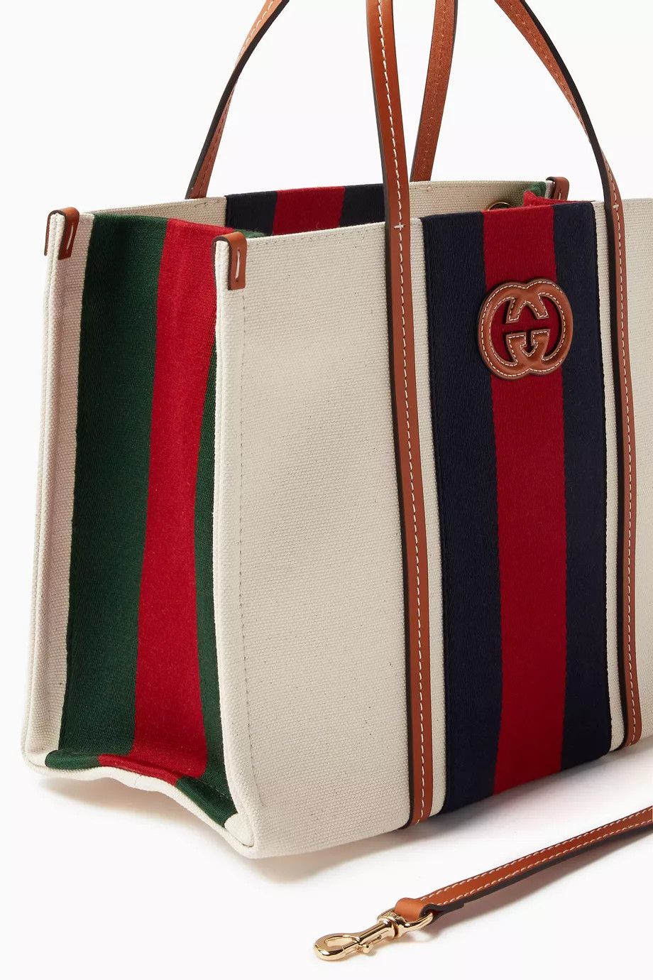 Gucci o1s1wg110125 Size: OS / Medium Interlocking G Tote Bag Size ONE SIZE - 6 Thumbnail
