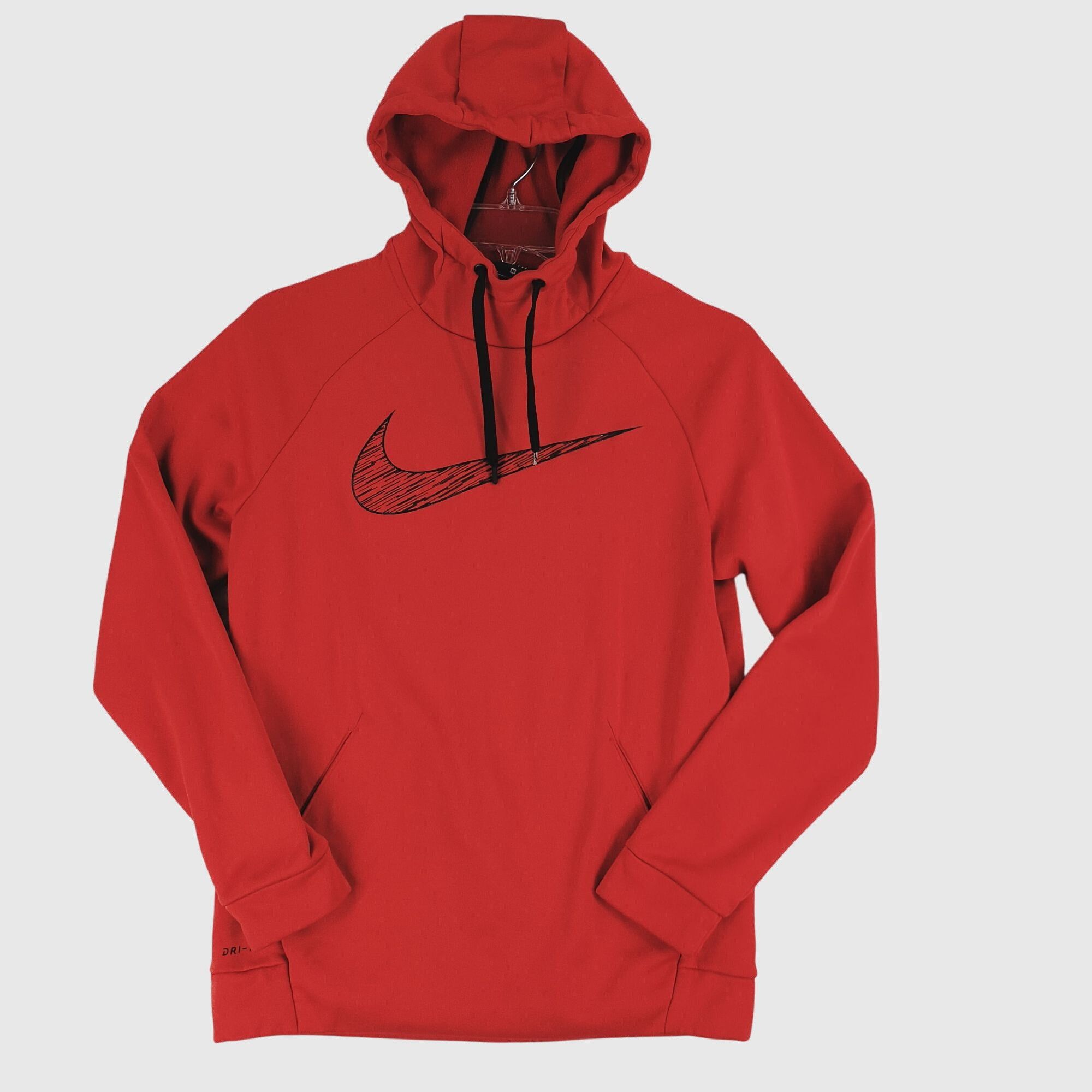Nike Nike Red Dri-Fit Pullover Hoodie Sweatshirt Mens M Size US M / EU 48-50 / 2 - 1 Thumbnail