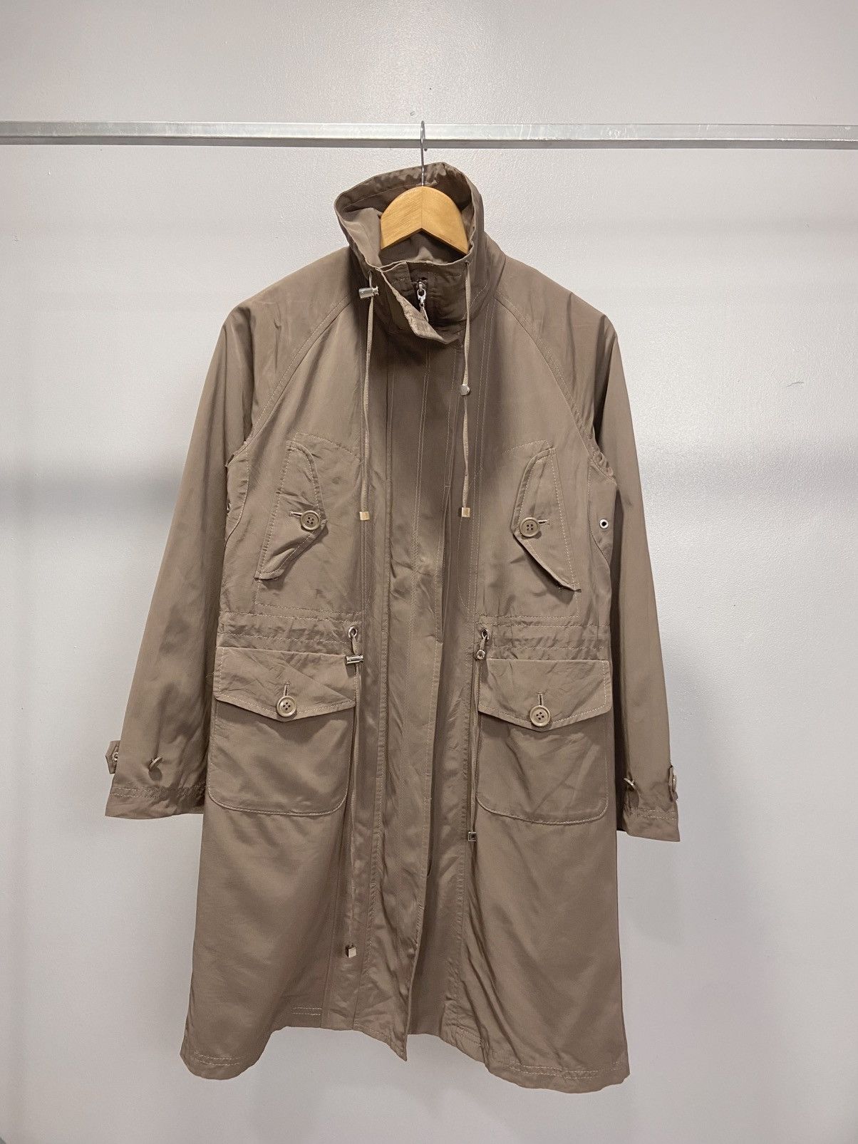 Yohji Yamamoto Ined by yohji yamamoto drawstring parka style coat Size M / US 6-8 / IT 42-44 - 2 Thumbnail