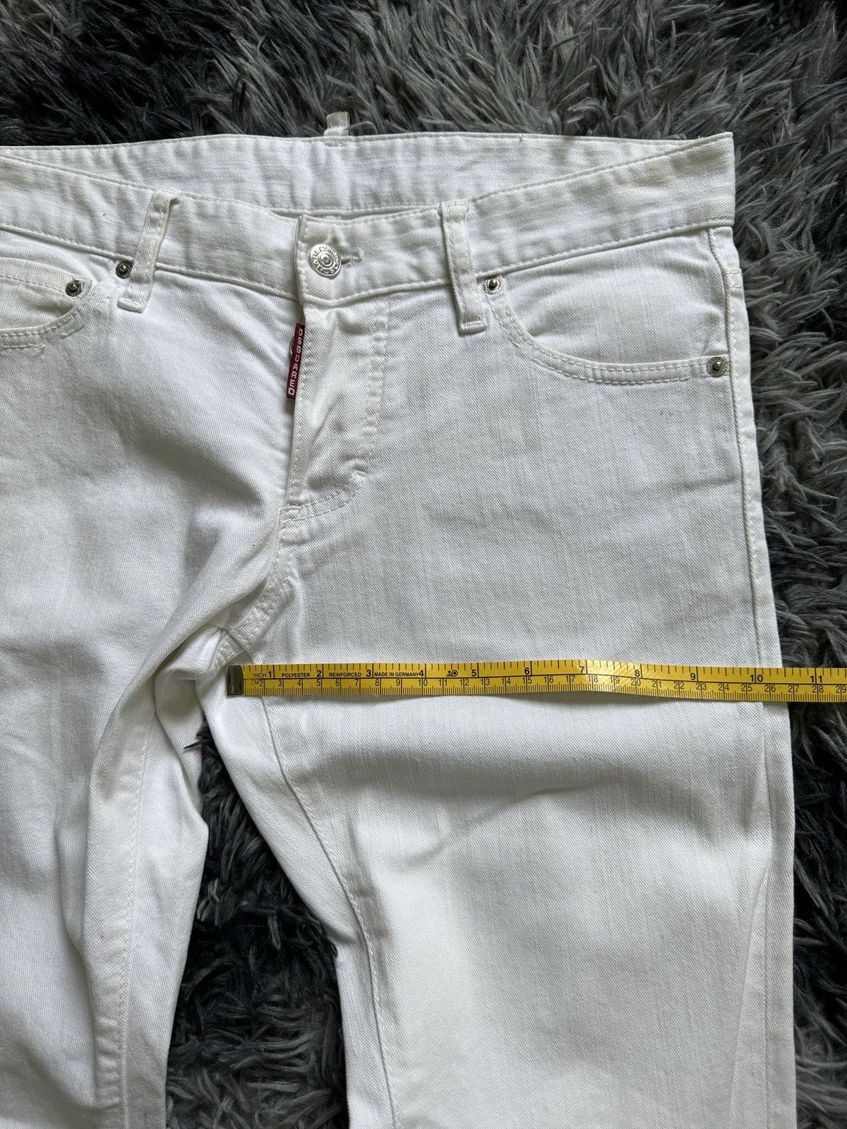 Dsquared2 [32 x 37] SS14 Dsquared White denim Made in Italy 7 pocket Size US 32 / EU 48 - 12 Thumbnail
