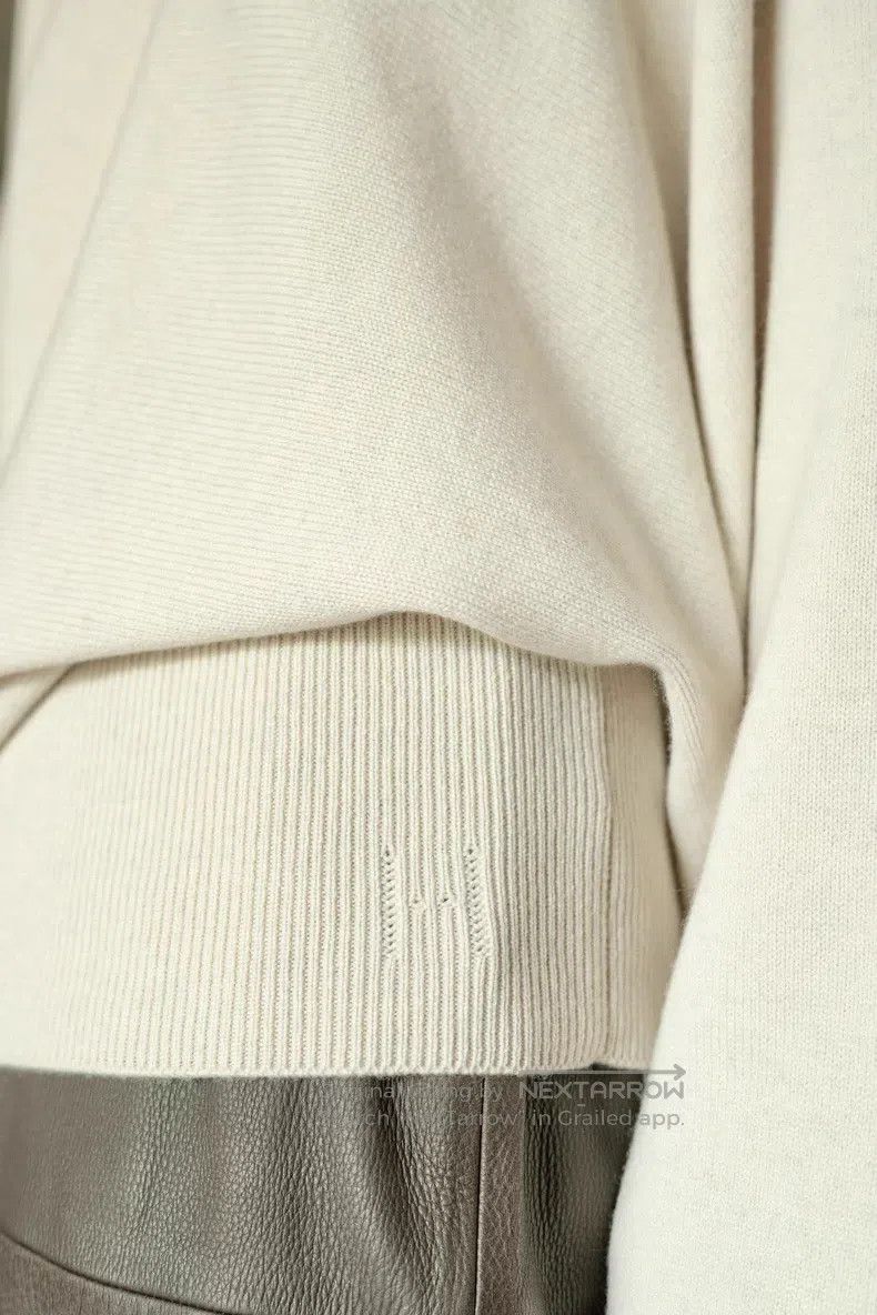 Hermes Hermes Wide sleeve cashmere sweater Size XS / US 0-2 / IT 36-38 - 5 Thumbnail