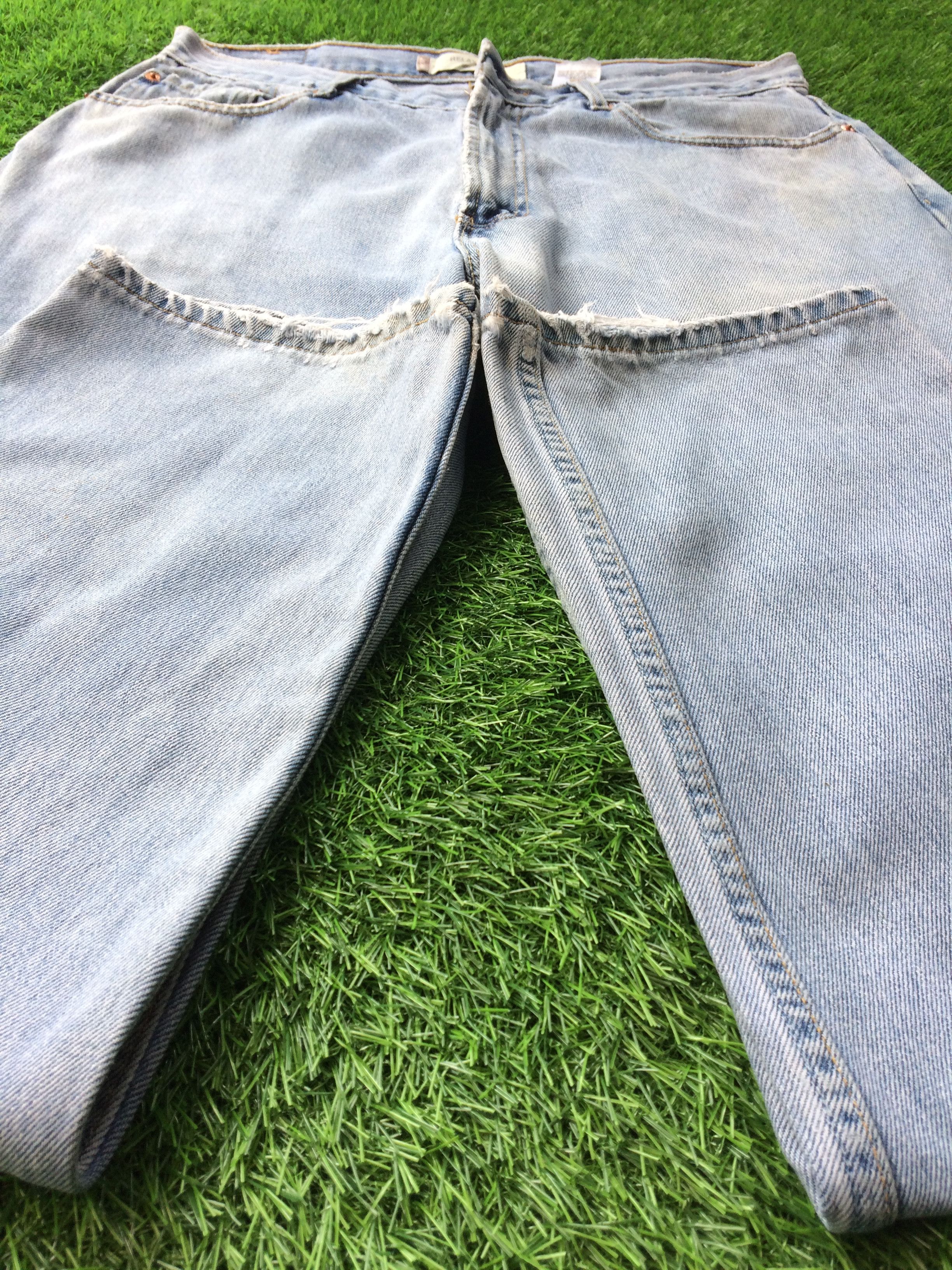 Levi's × Vintage Distressed Levis 550 Dirty Jeans D-749 Size US 34 / EU 50 - 7 Thumbnail