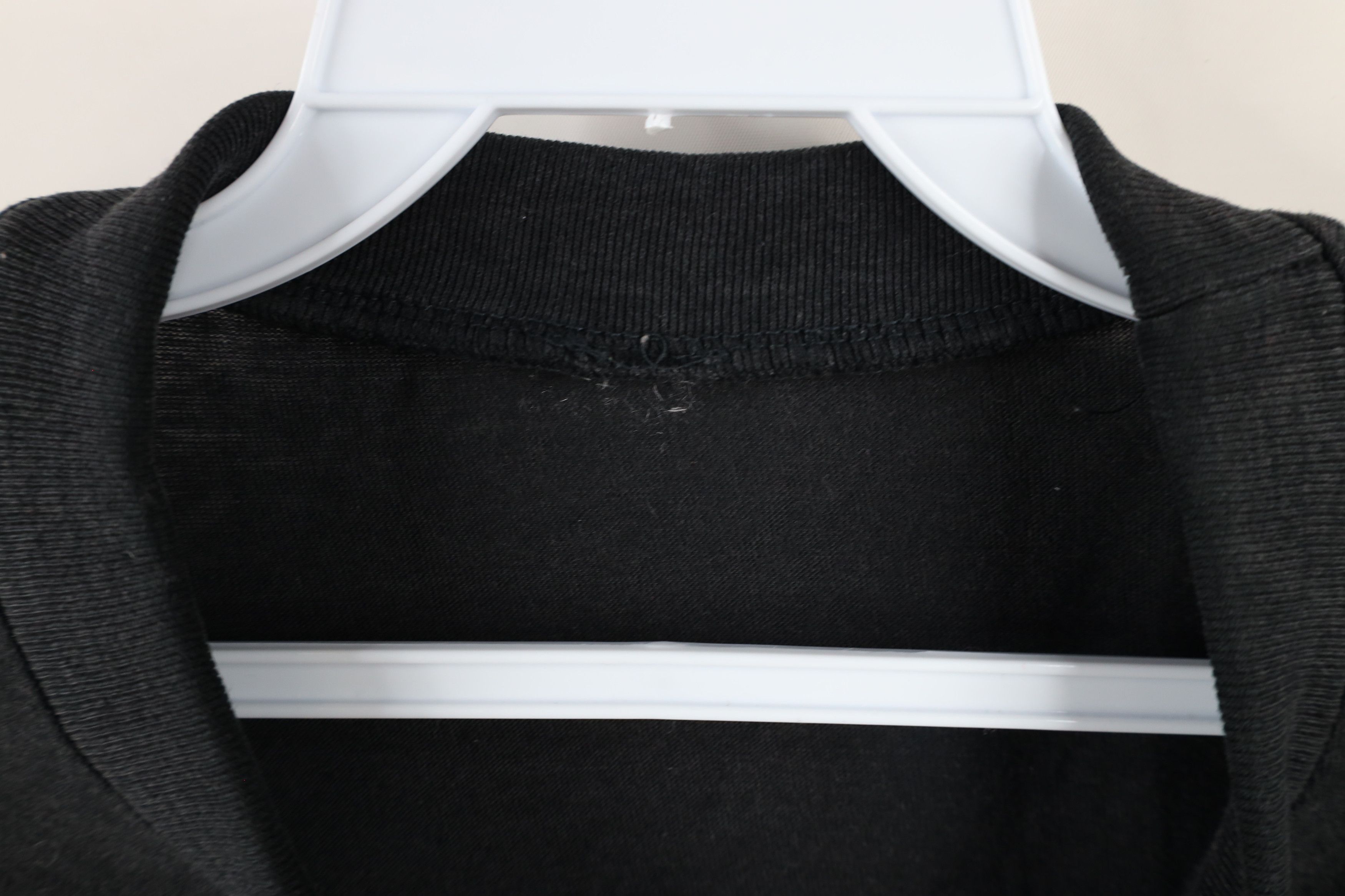 Vintage Vintage 90s Streetwear Blank Thin Short Sleeve T-Shirt Black Size US XL / EU 56 / 4 - 6 Thumbnail